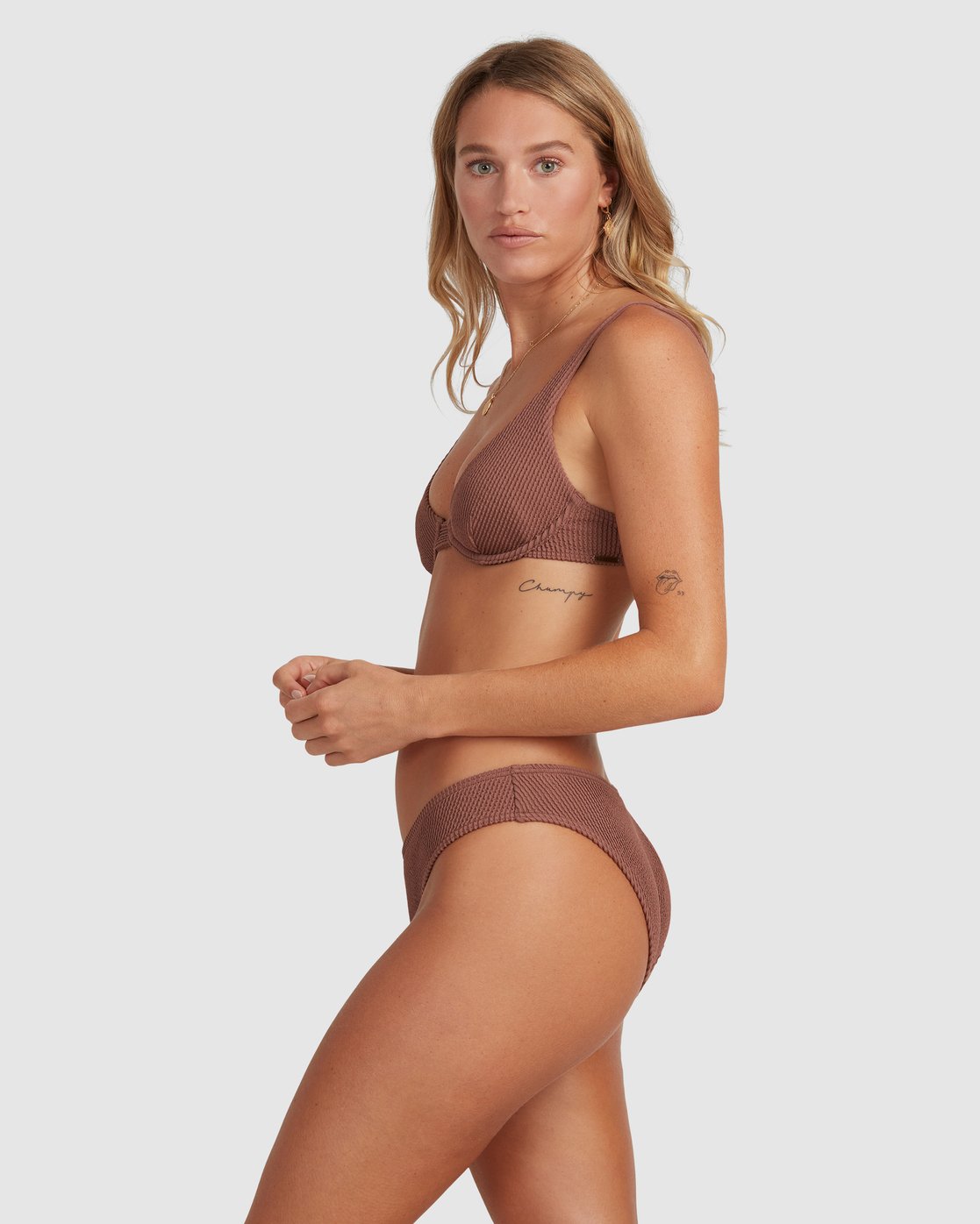 Billabong Summer High Bondi Bikini Bottoms Nutmeg