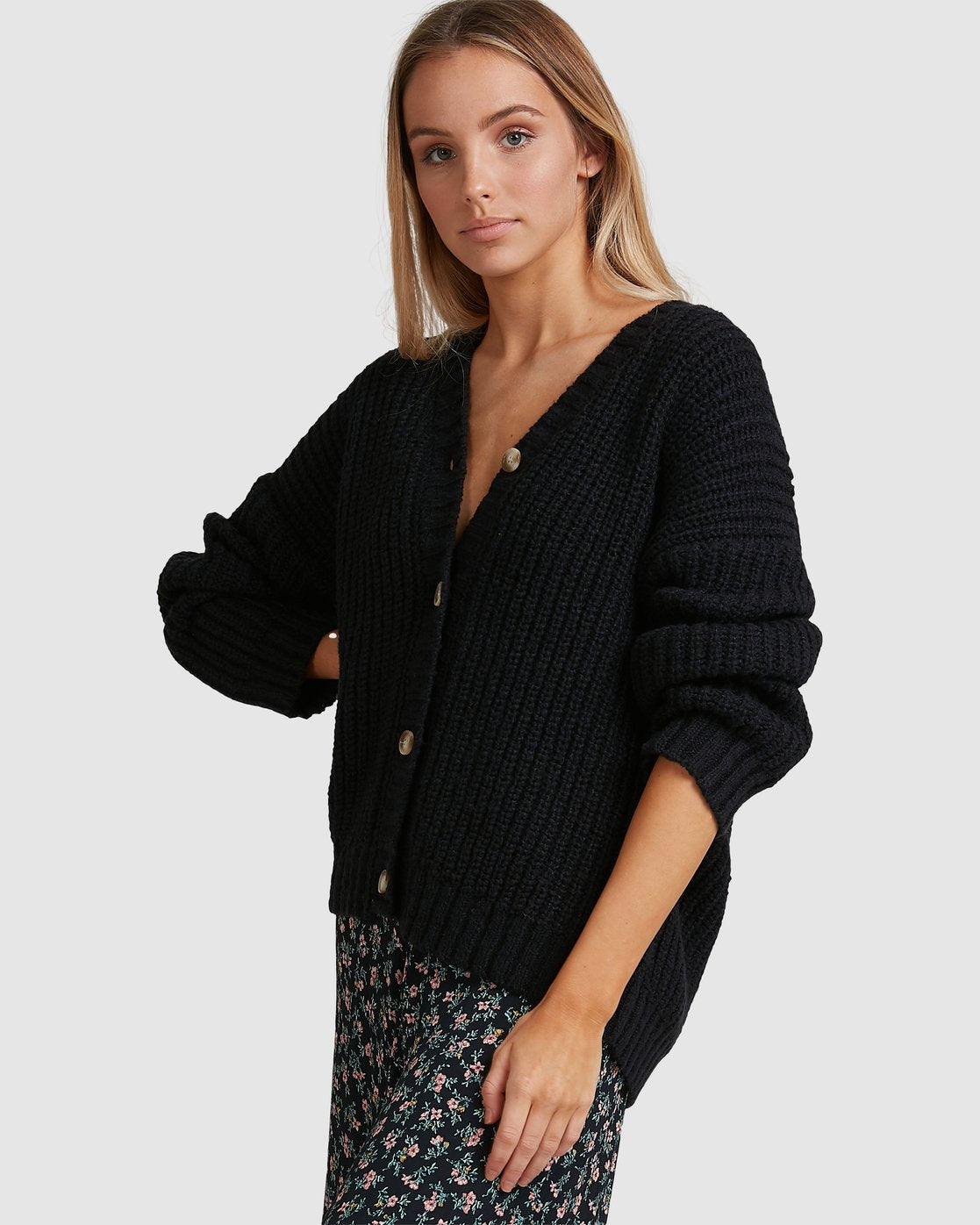 Billabong Sure Thang Cardigan Black