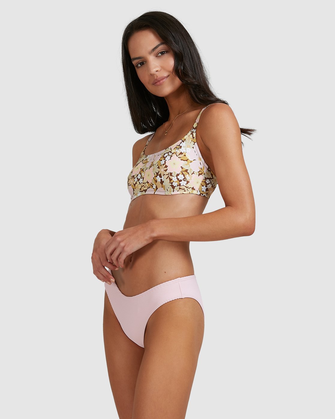 Billabong Tanlines Bondi Bikini Bottoms Powder pink