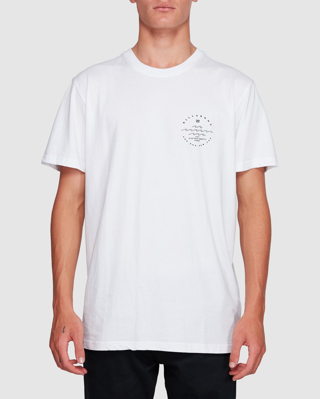 Billabong Wavy Davy Short Sleeve Tee White