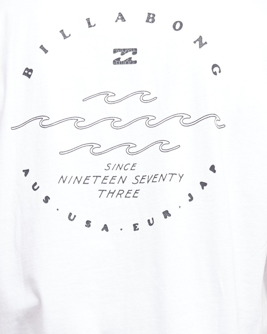 Billabong Wavy Davy Short Sleeve Tee White