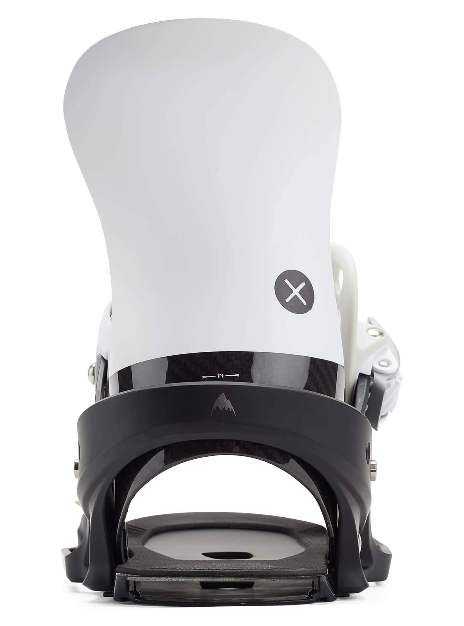 Burton X EST® Snowboard Bindings 2022 White / black