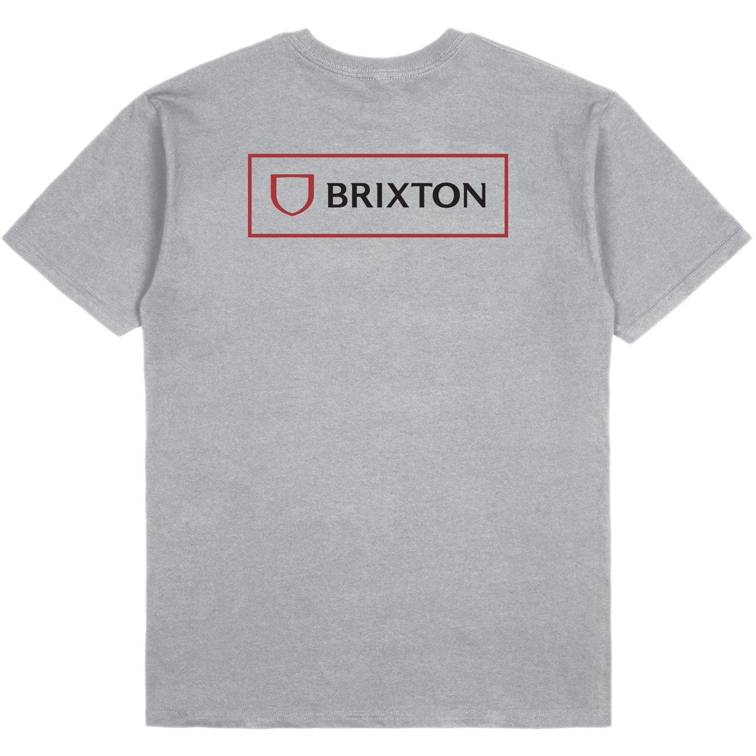 Brixton Alpha Block Standard Tee Silver