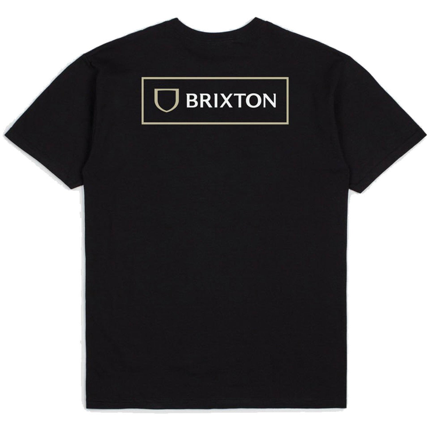 Brixton Alpha Block Standard Tee Black