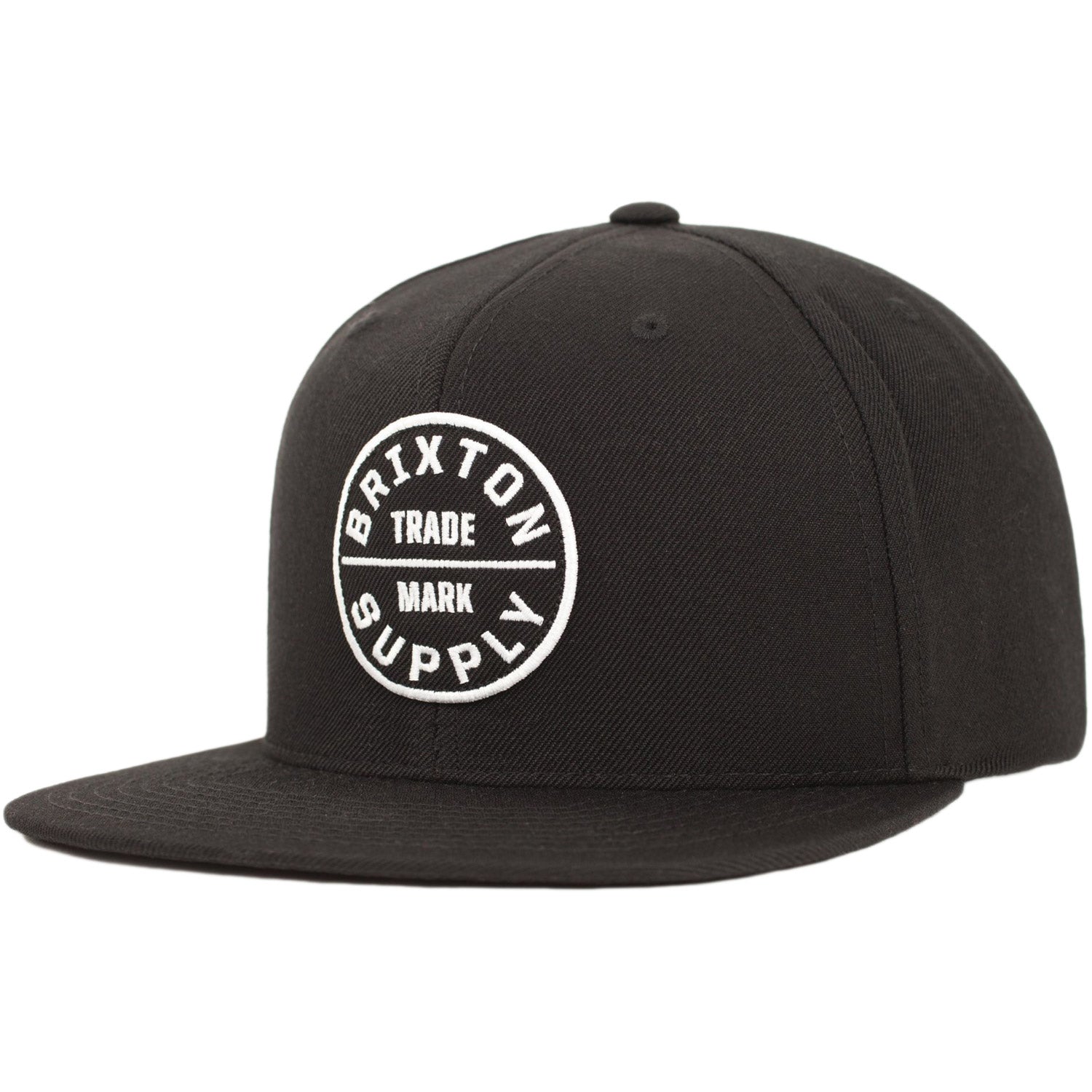 Brixton Oath III Snapback Cap Black