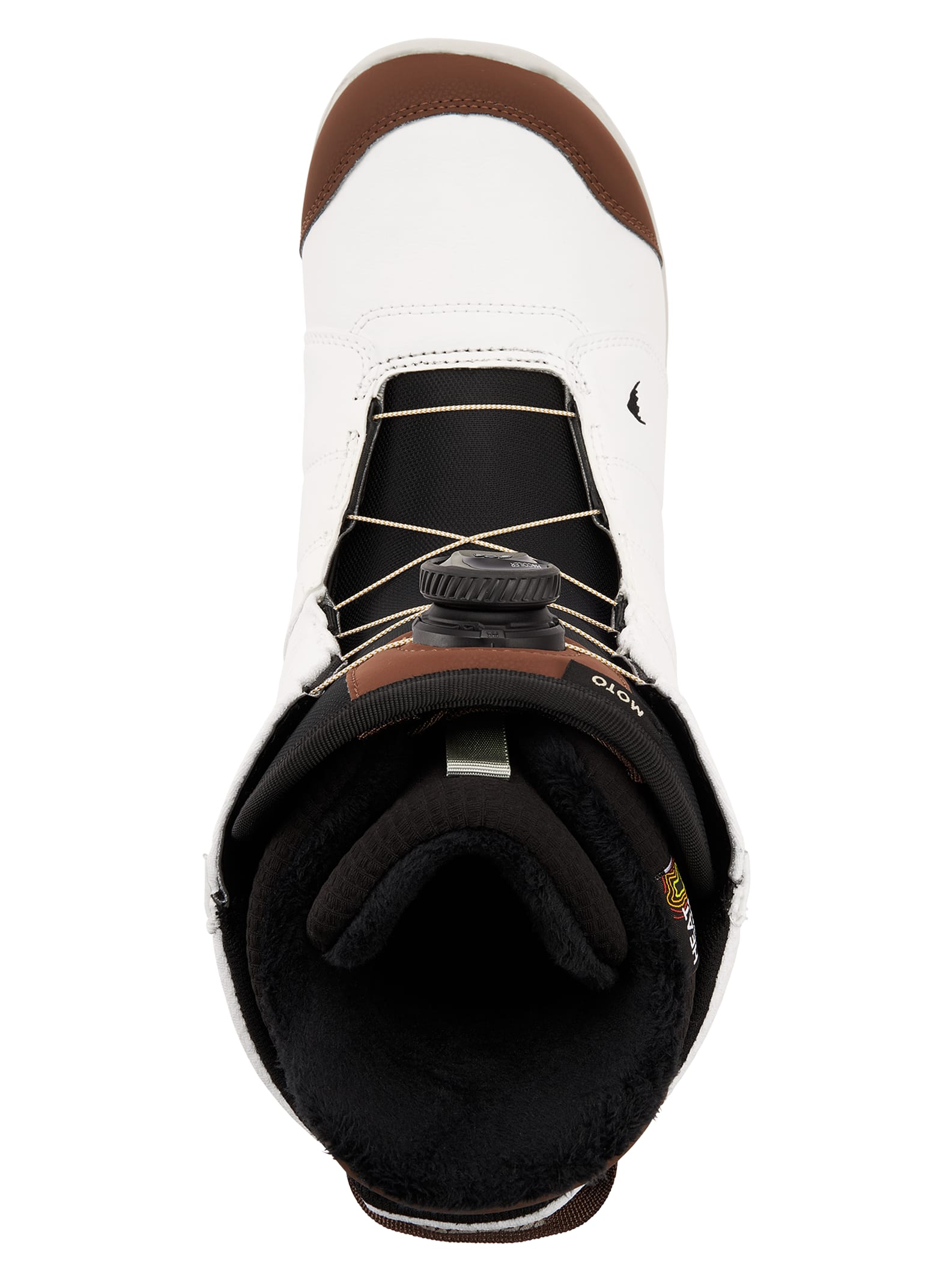 Burton Moto BOA® Snowboard Boot 2022 White / brown