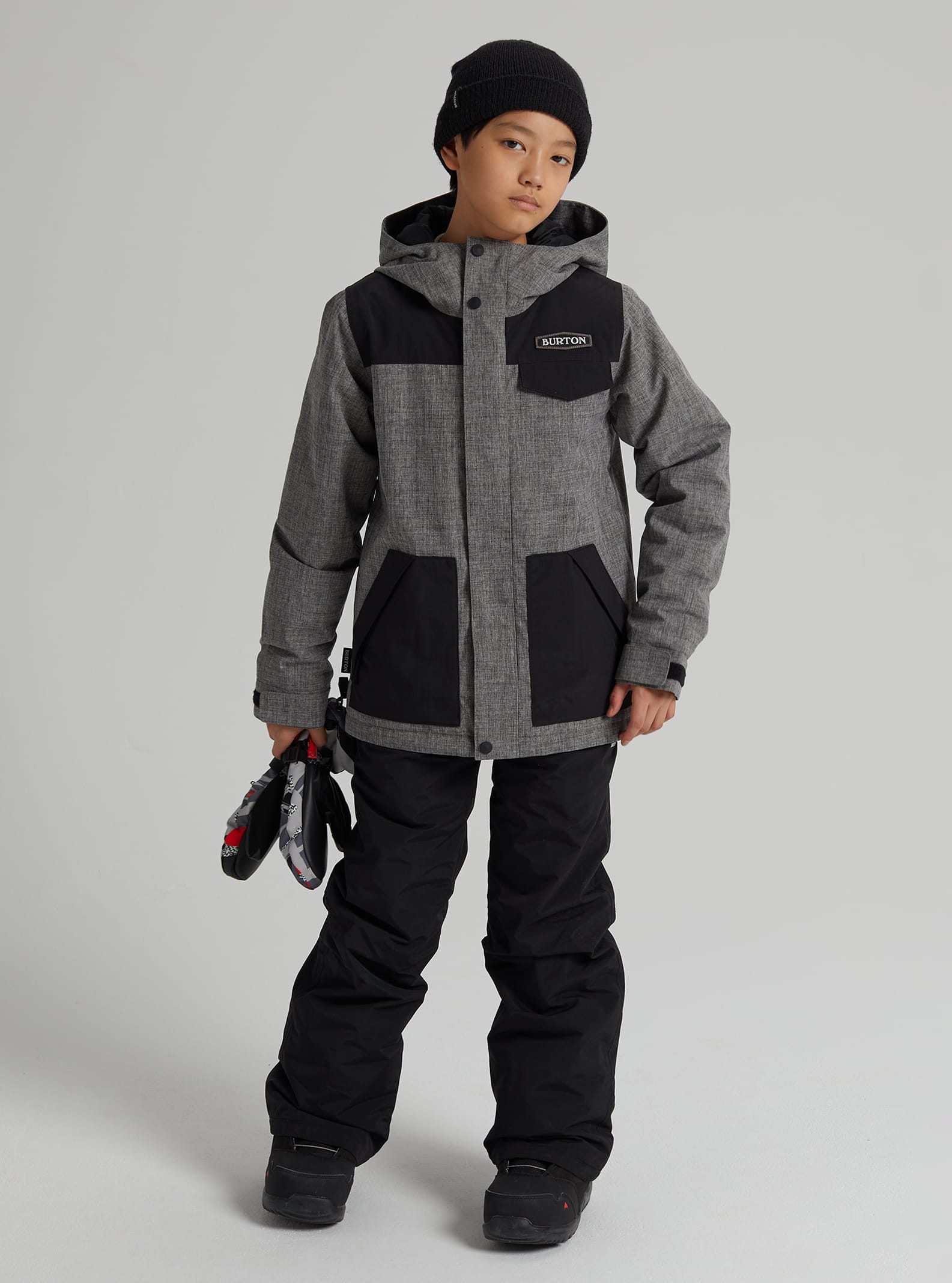 Burton Boys' Burton Dugout 2L Jacket Bog Heather