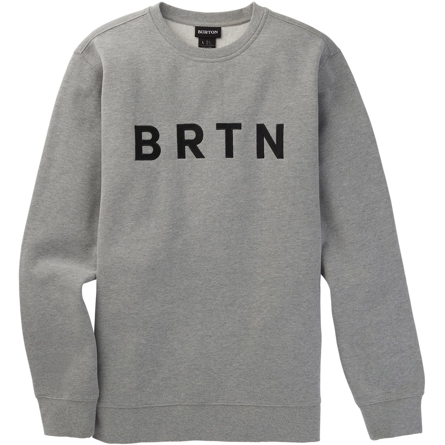 Burton BRTN Crew Sweatshirt Heather Gray