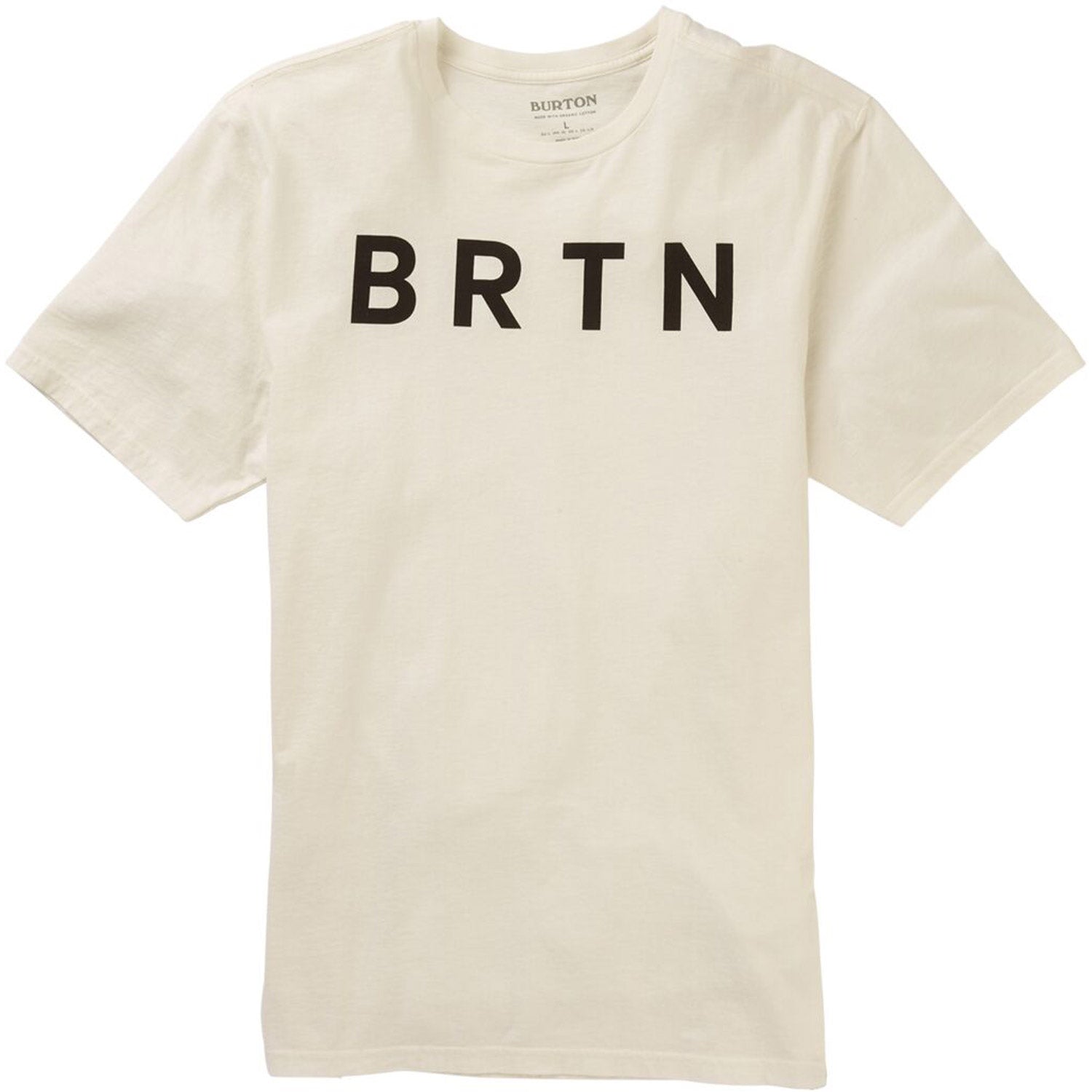 Burton BRTN Short Sleeve T-Shirt 2021 Stout White