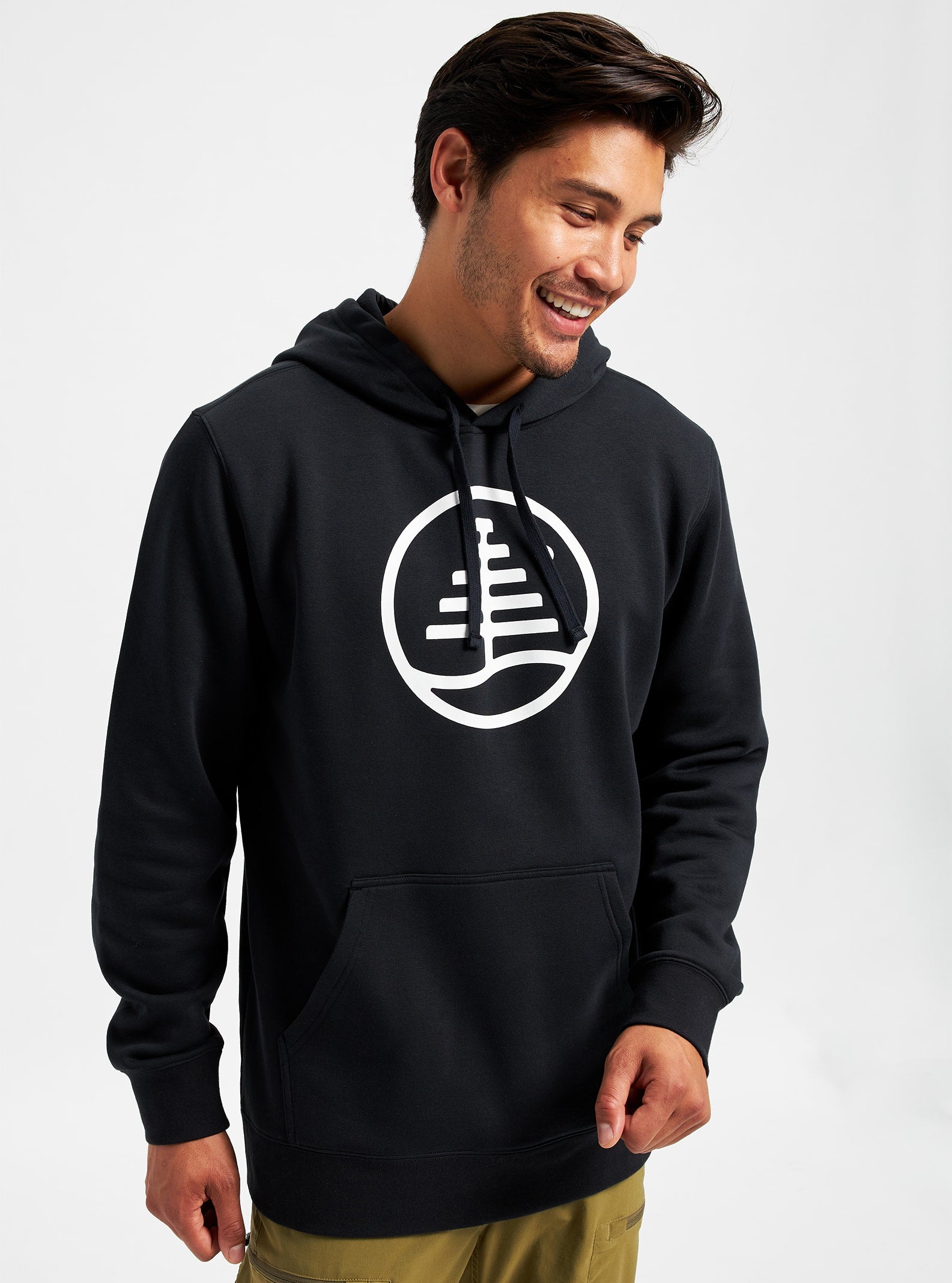 Burton Burton Family Tree Pullover Hoodie True Black