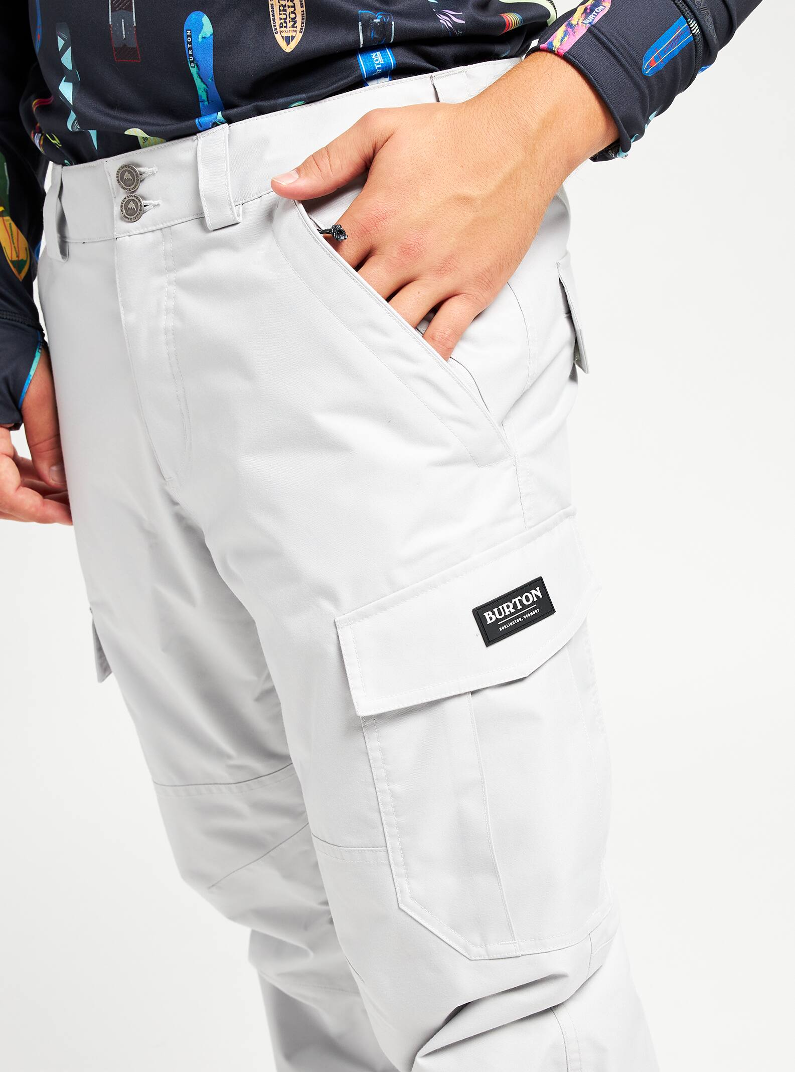 Burton Cargo Pant - Relaxed Fit 2022 Lunar gray