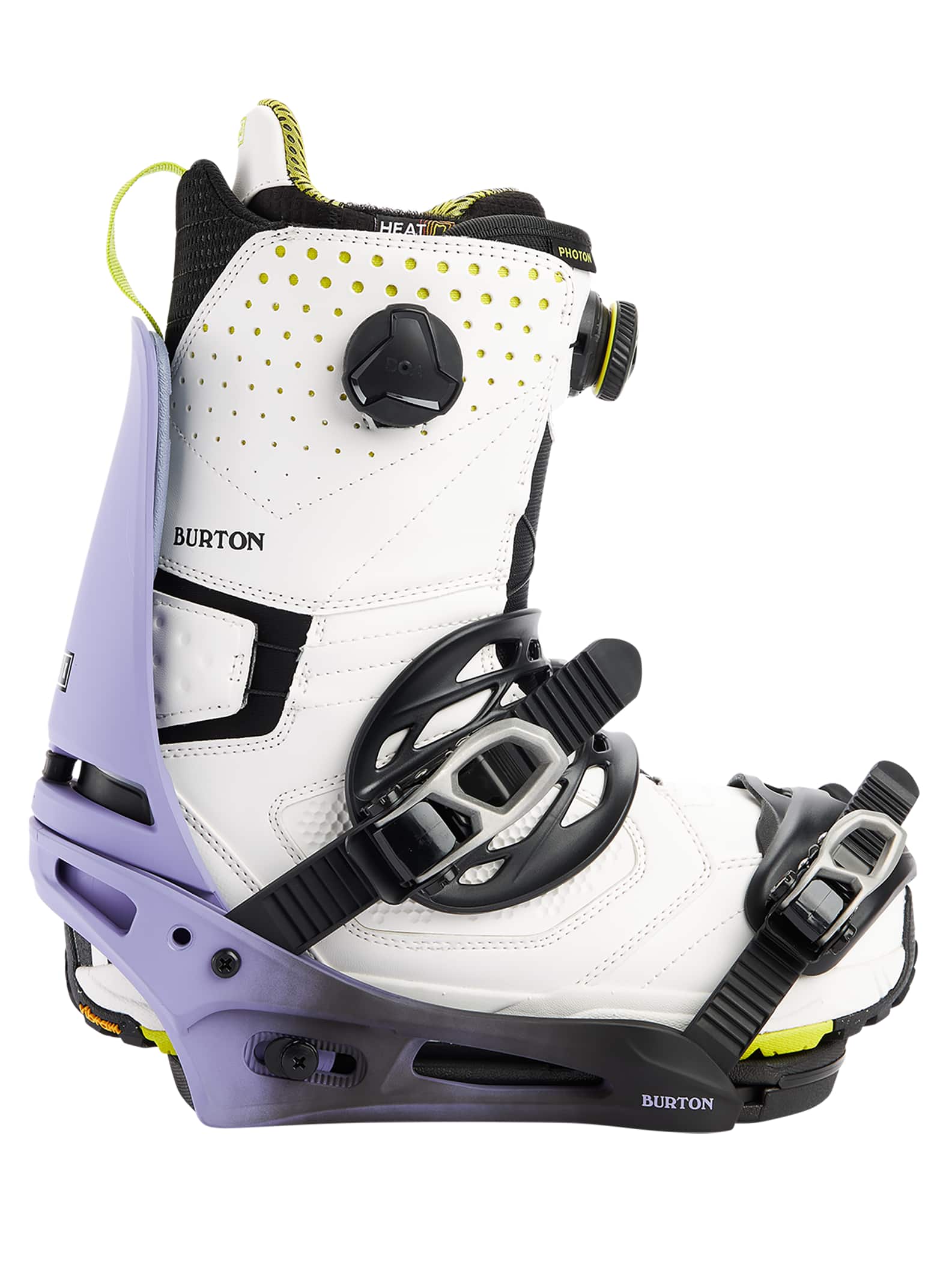 Burton Cartel X Re:Flex Snowboard Binding 2022 Violet fade