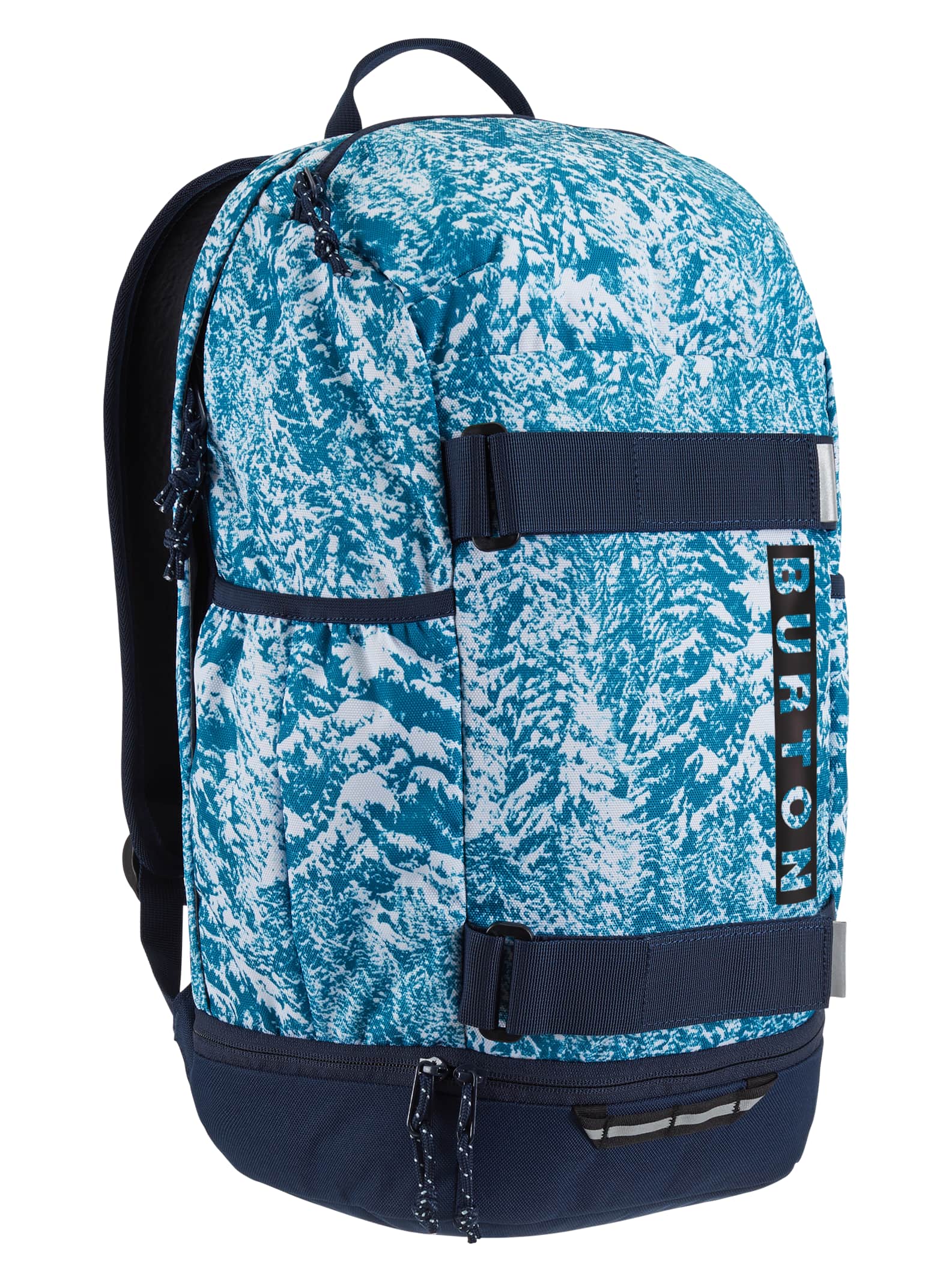 Burton Distortion 18L Backpack 2022 Blue blotto trees