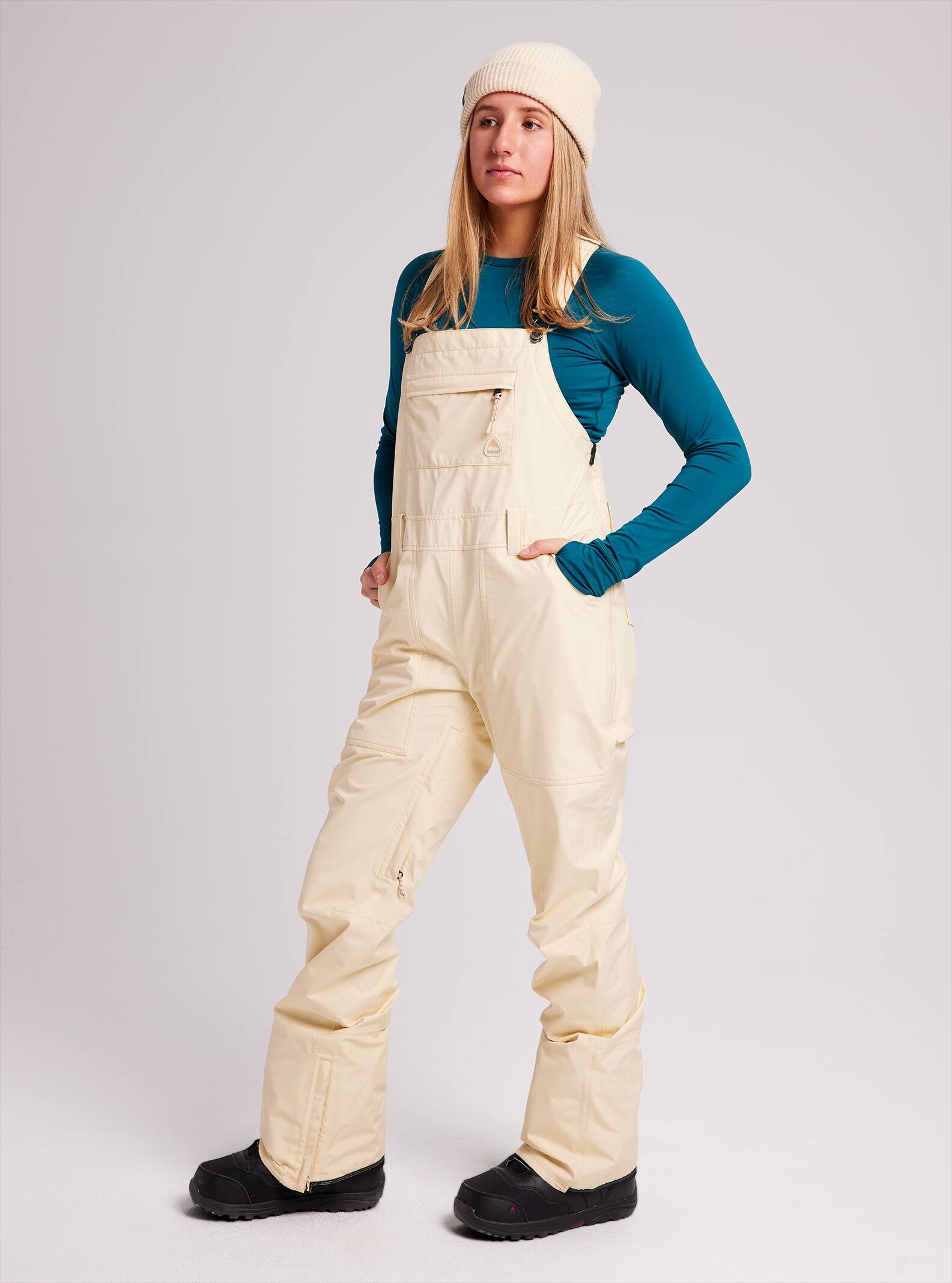 Burton GORE-TEX Avalon Bib Pant 2022 Creme brulee