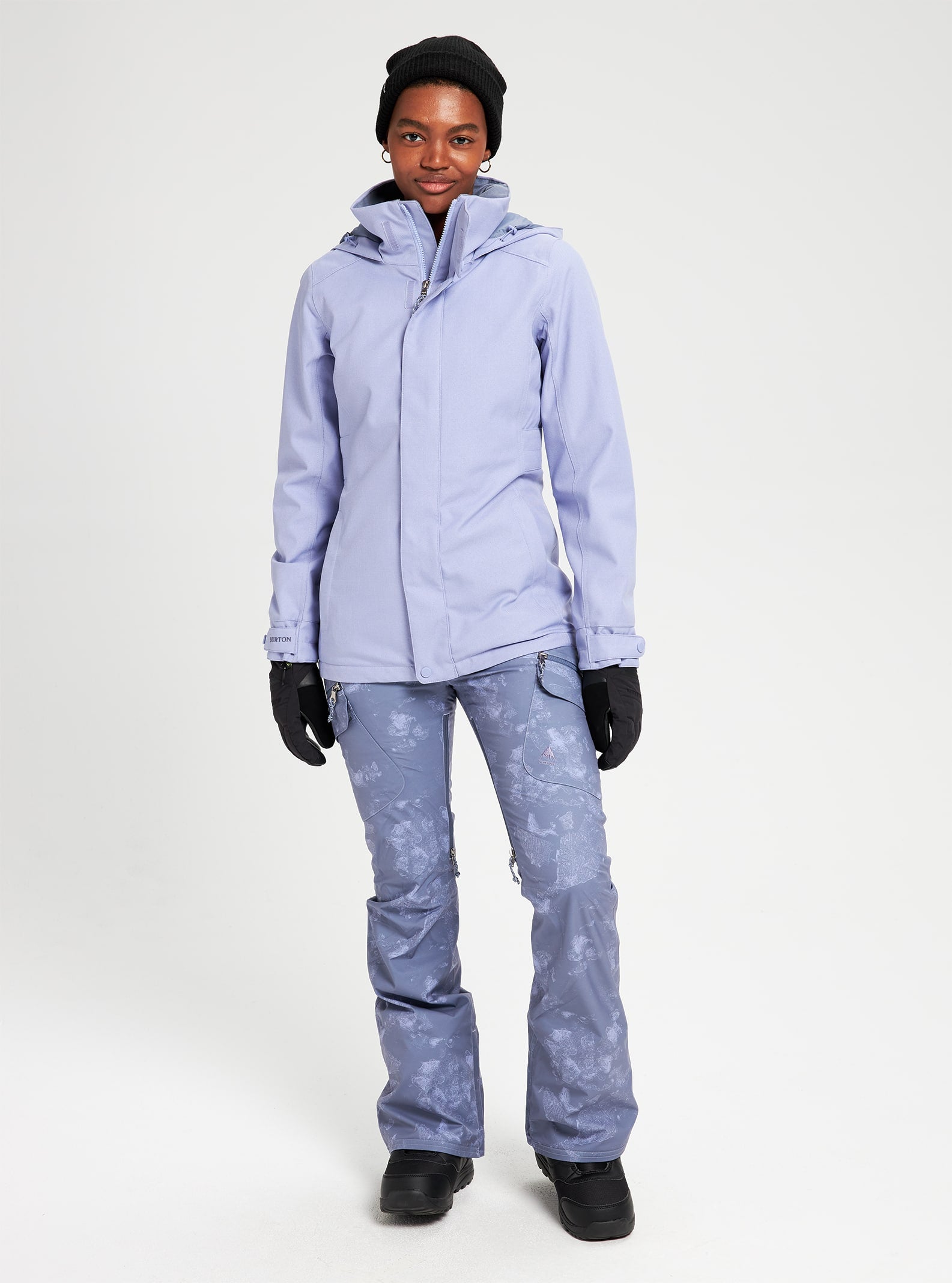 Burton Jet Set Jacket 2022 Foxglove violet