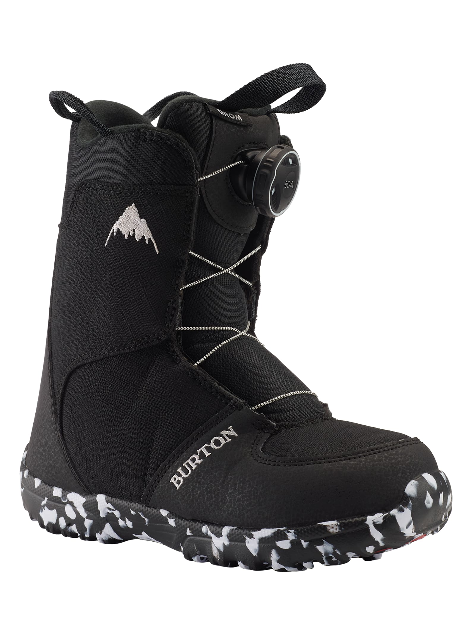 Burton Kids' Burton Grom BOA® Snowboard Boots Black