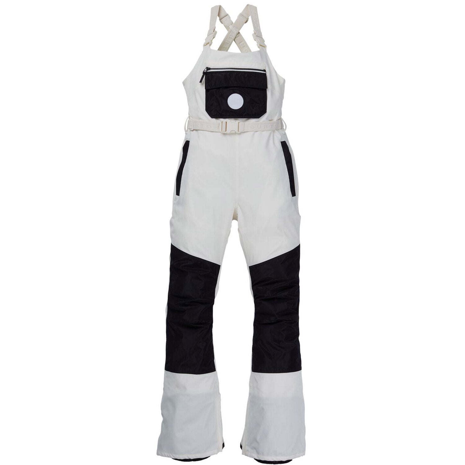 burton-larosa-bib-snowboard-pant-2021- stout - white