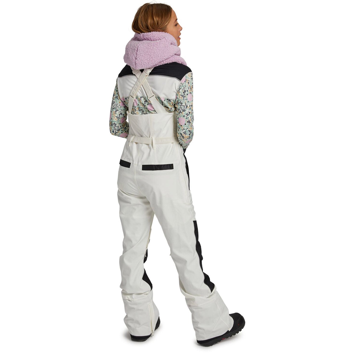 burton-larosa-bib-snowboard-pant-2021- stout - white