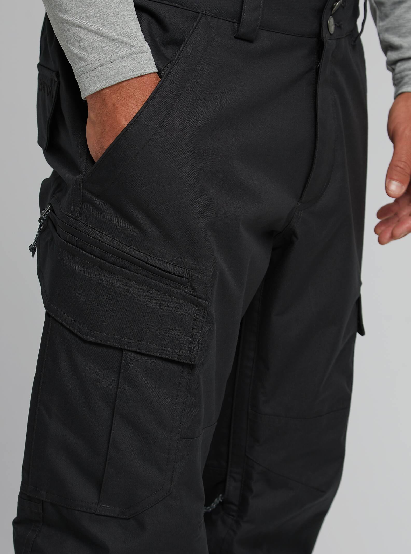 Burton Men's Burton 2L Cargo Pants (Relaxed Fit) True Black