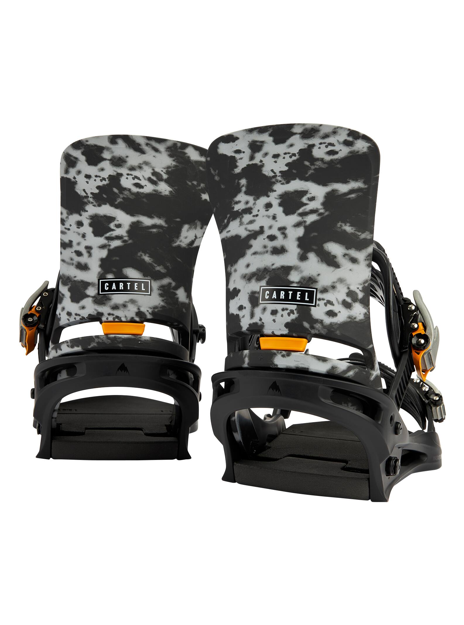 Burton Men's Burton Cartel Re:Flex Snowboard Binding 2022 Gray acid wash