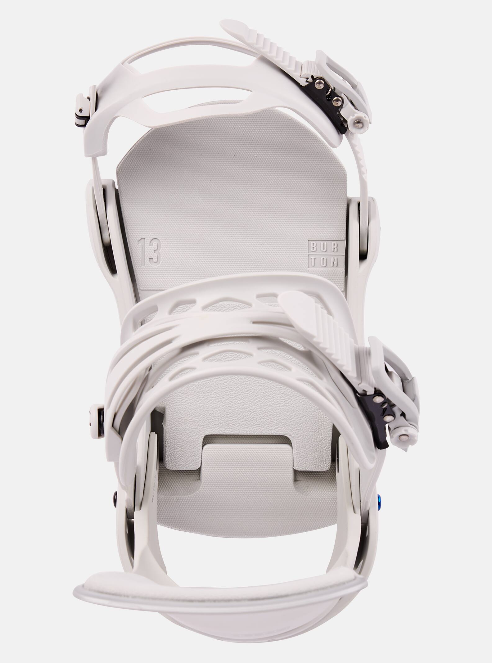 Burton Men's Burton Cartel Re:Flex Snowboard Bindings Gray Cloud