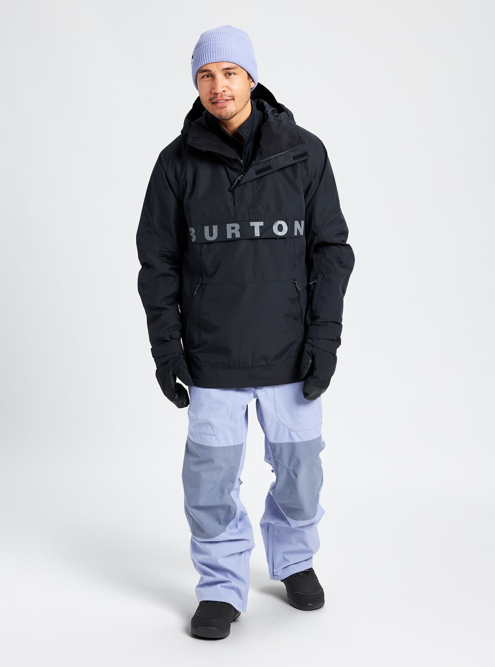 Burton Men's Burton Frostner 2L Anorak Jacket True Black