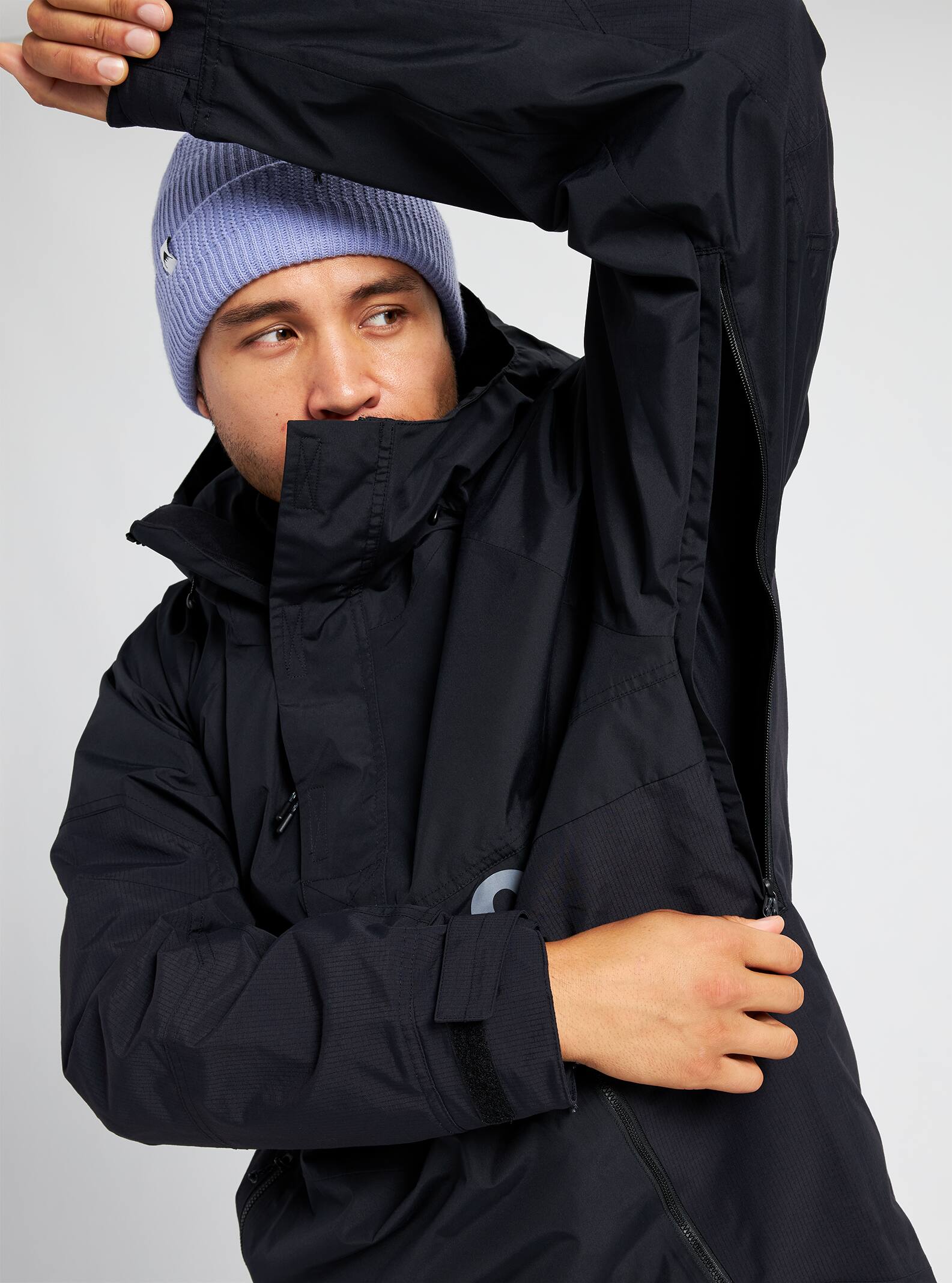 Burton Men's Burton Frostner 2L Anorak Jacket True Black