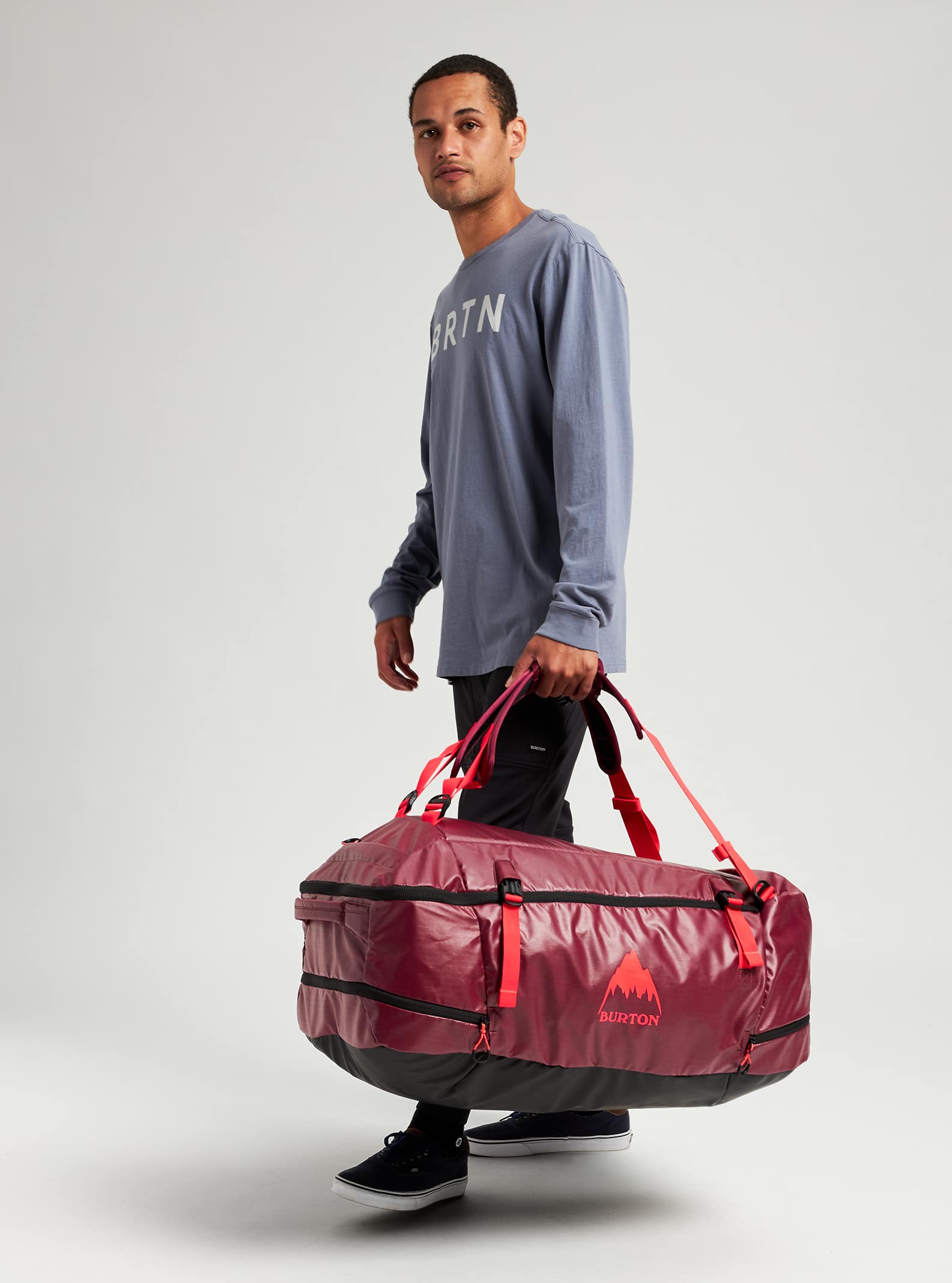 Burton Multipath 90L Large Duffel Bag 2022 True black ballistic