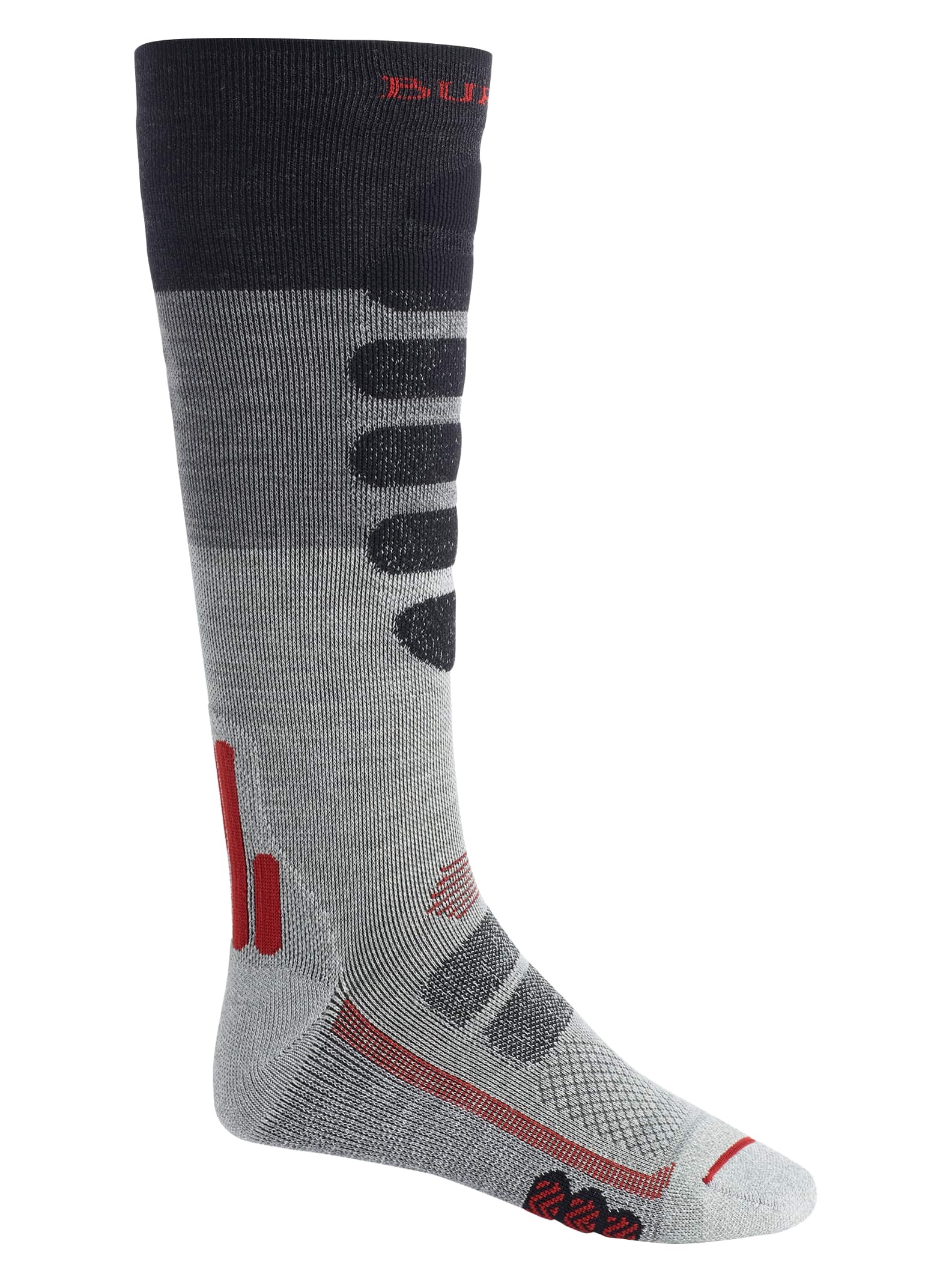 Burton Performance + Lightweight Compression Sock 2022 Gray heather block