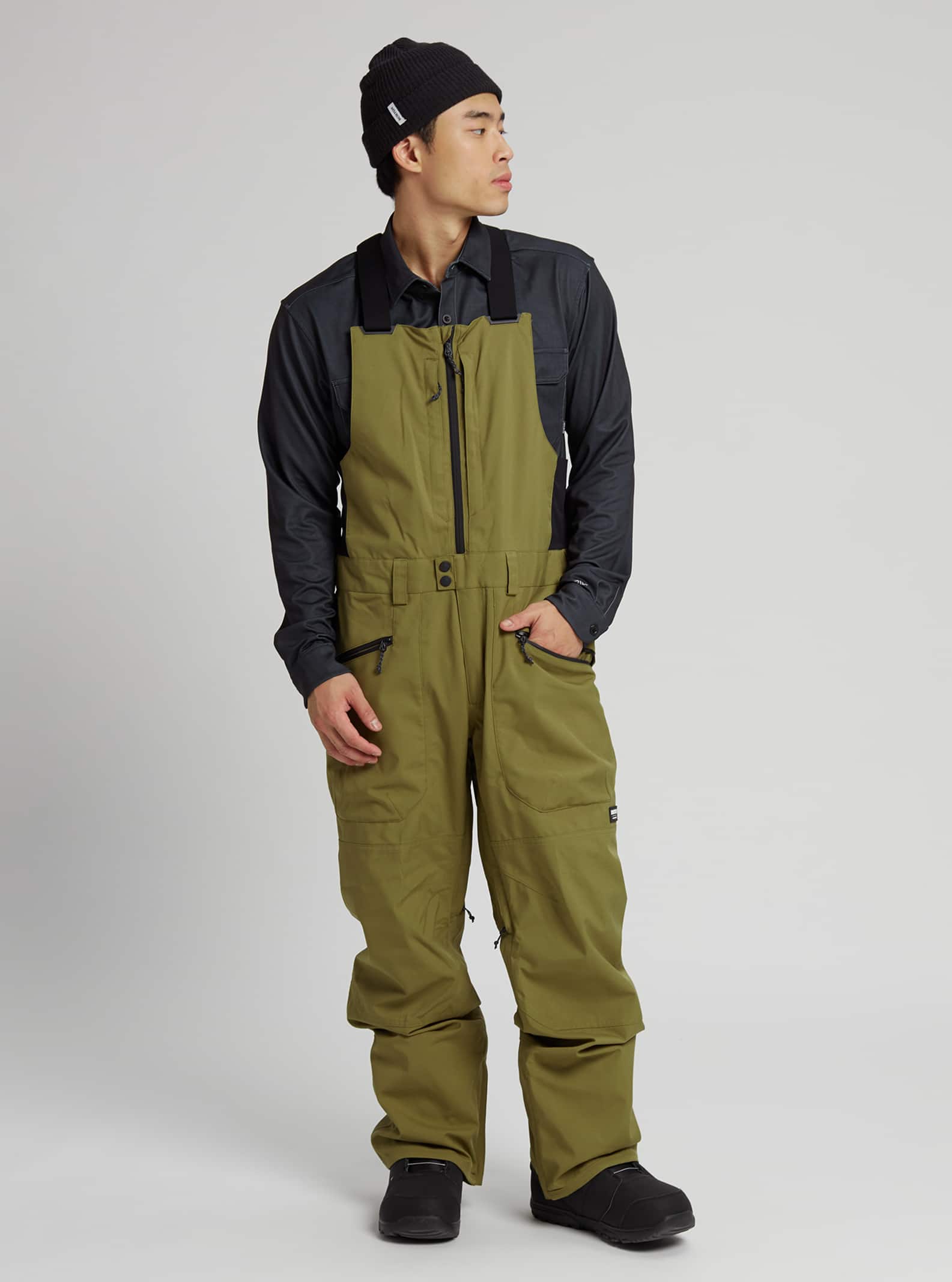 Burton Reserve Bib Pant 2022 Martini olive