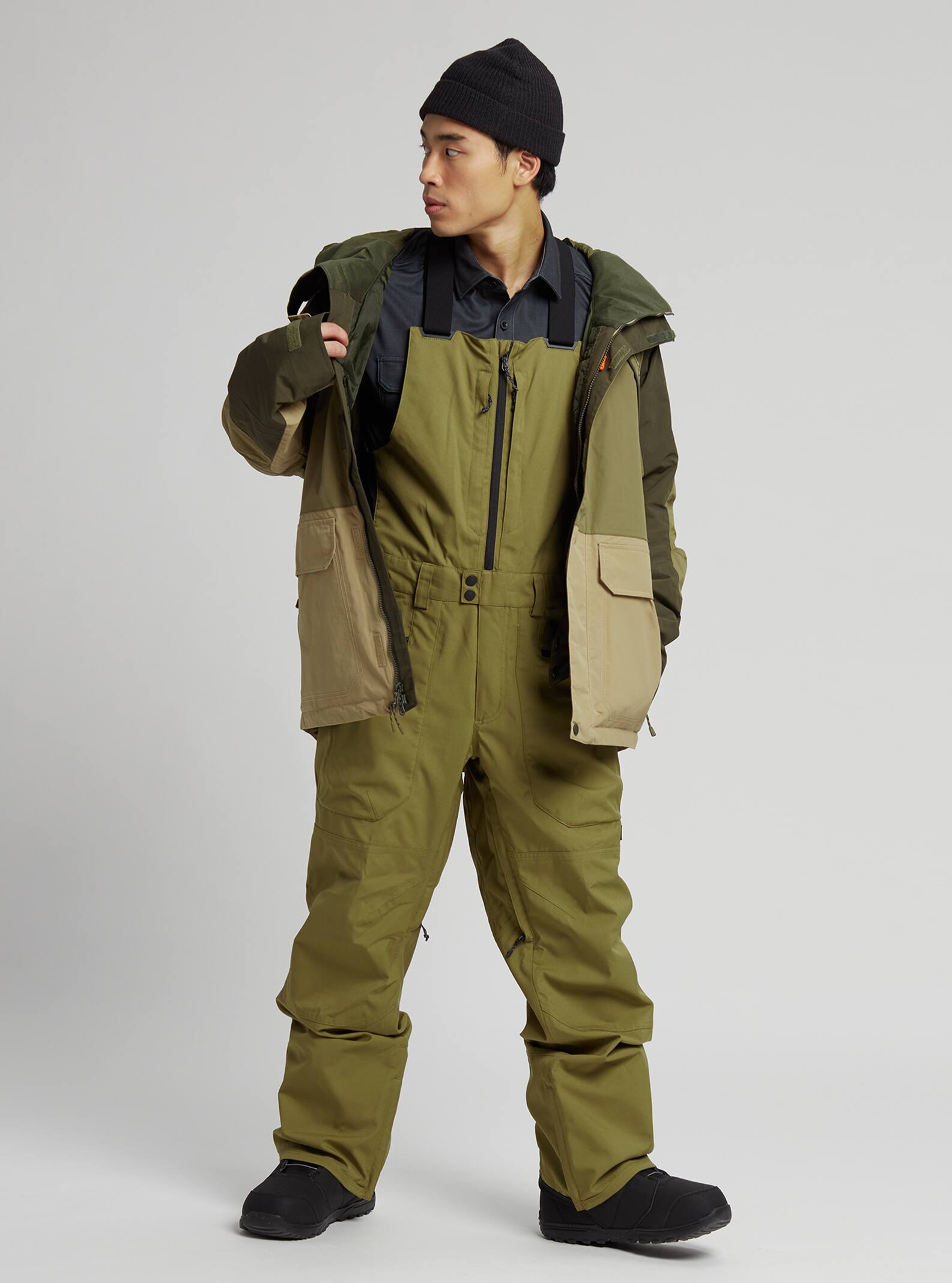Burton Reserve Bib Pant 2022 Martini olive