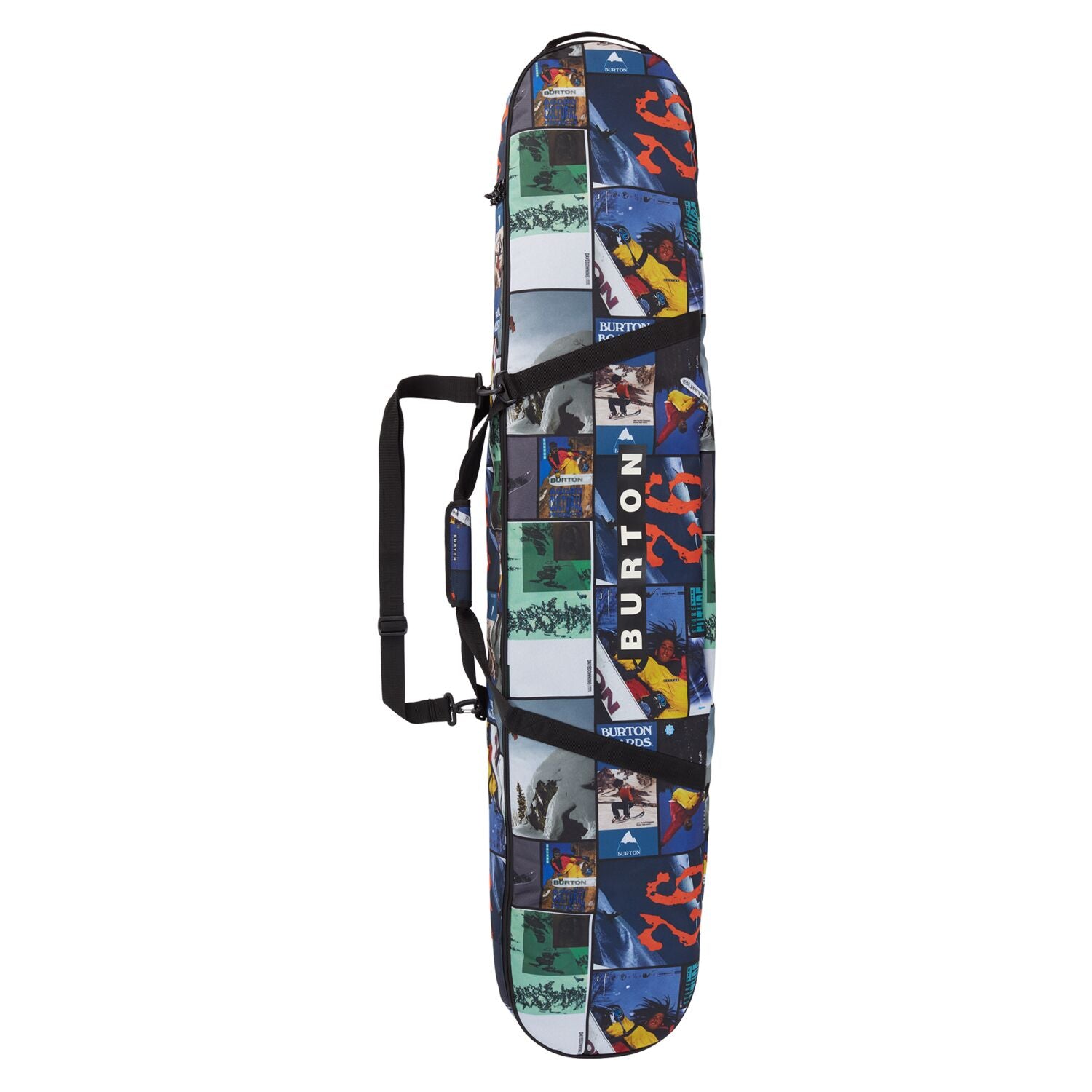 Burton Space Sack Snowboard Bag 2022 Catalog Collage Print