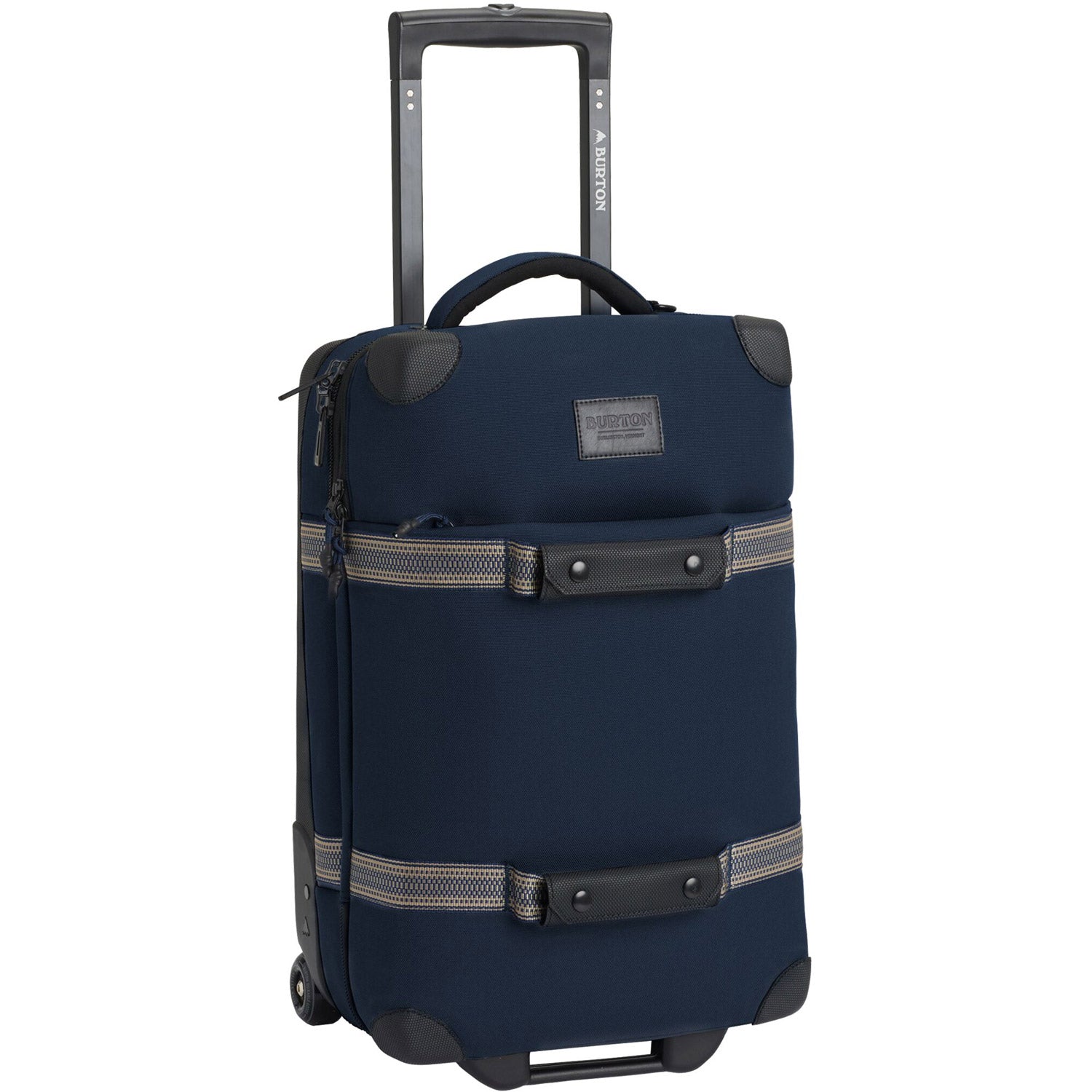 Burton Wheelie Flight Deck 38L Travel Bag 2020 Dress Blue Waxed 1