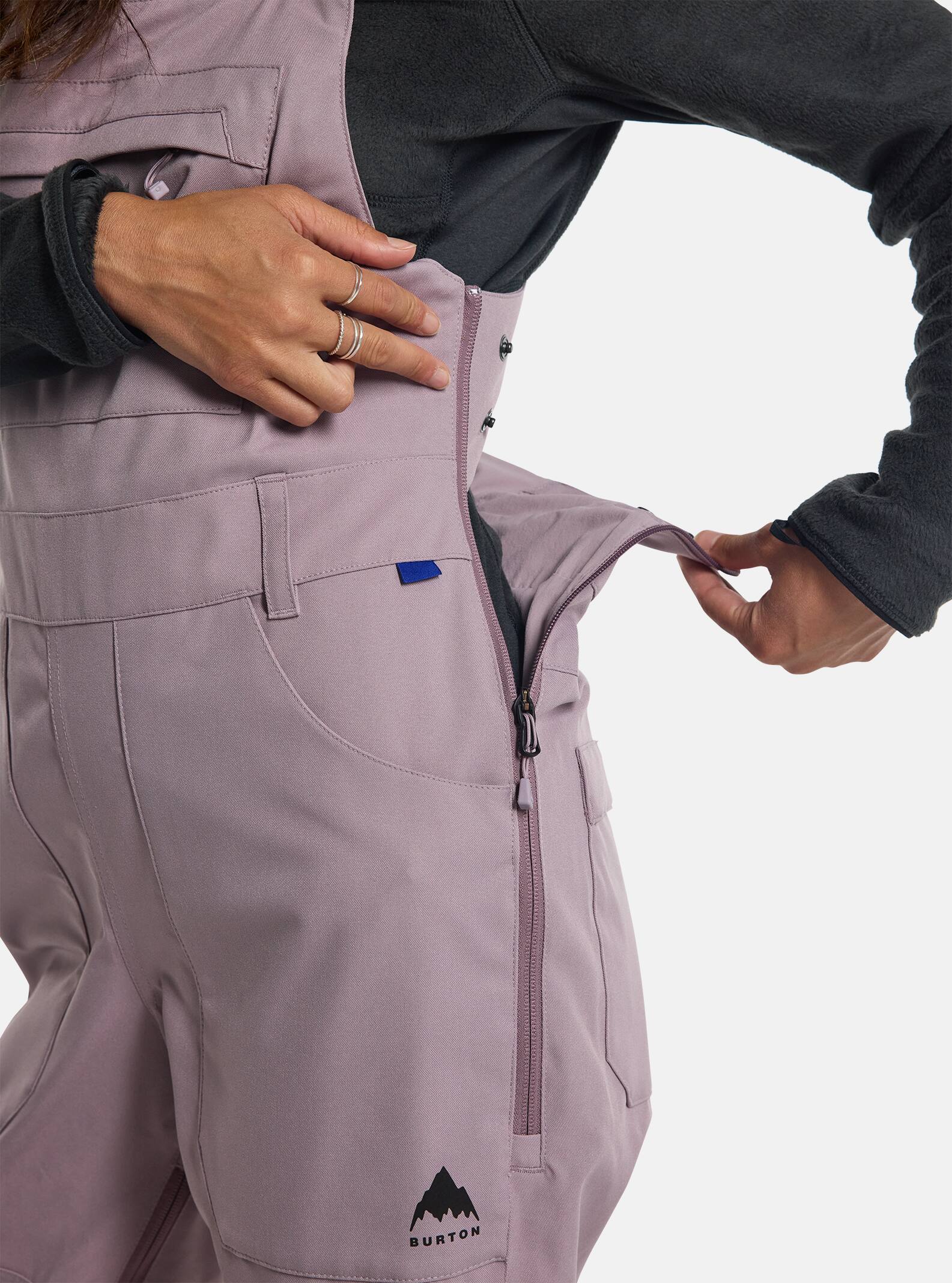 Burton Women's Burton Avalon 2L Bib Pants Elderberry