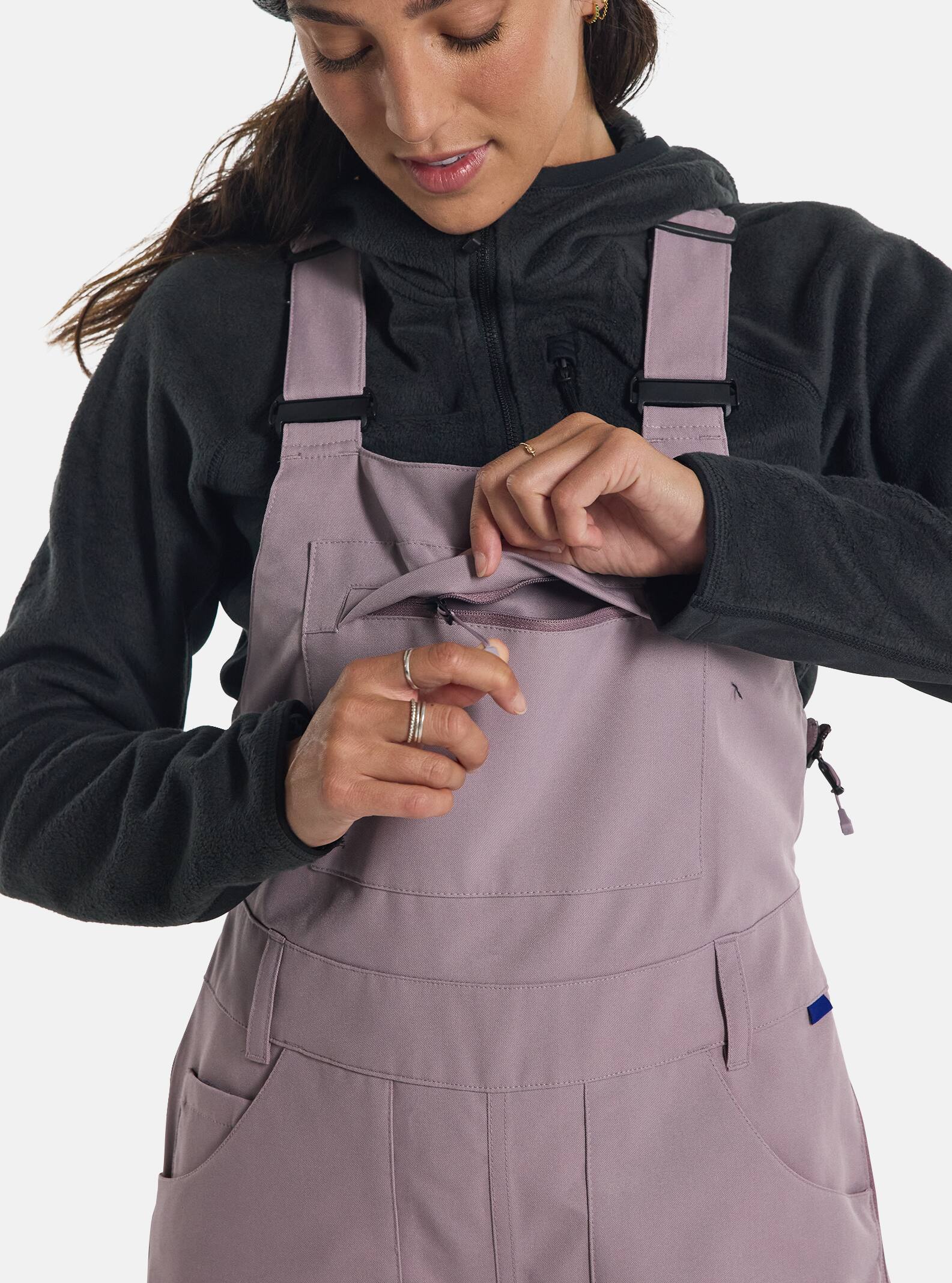 Burton Women's Burton Avalon 2L Bib Pants Elderberry