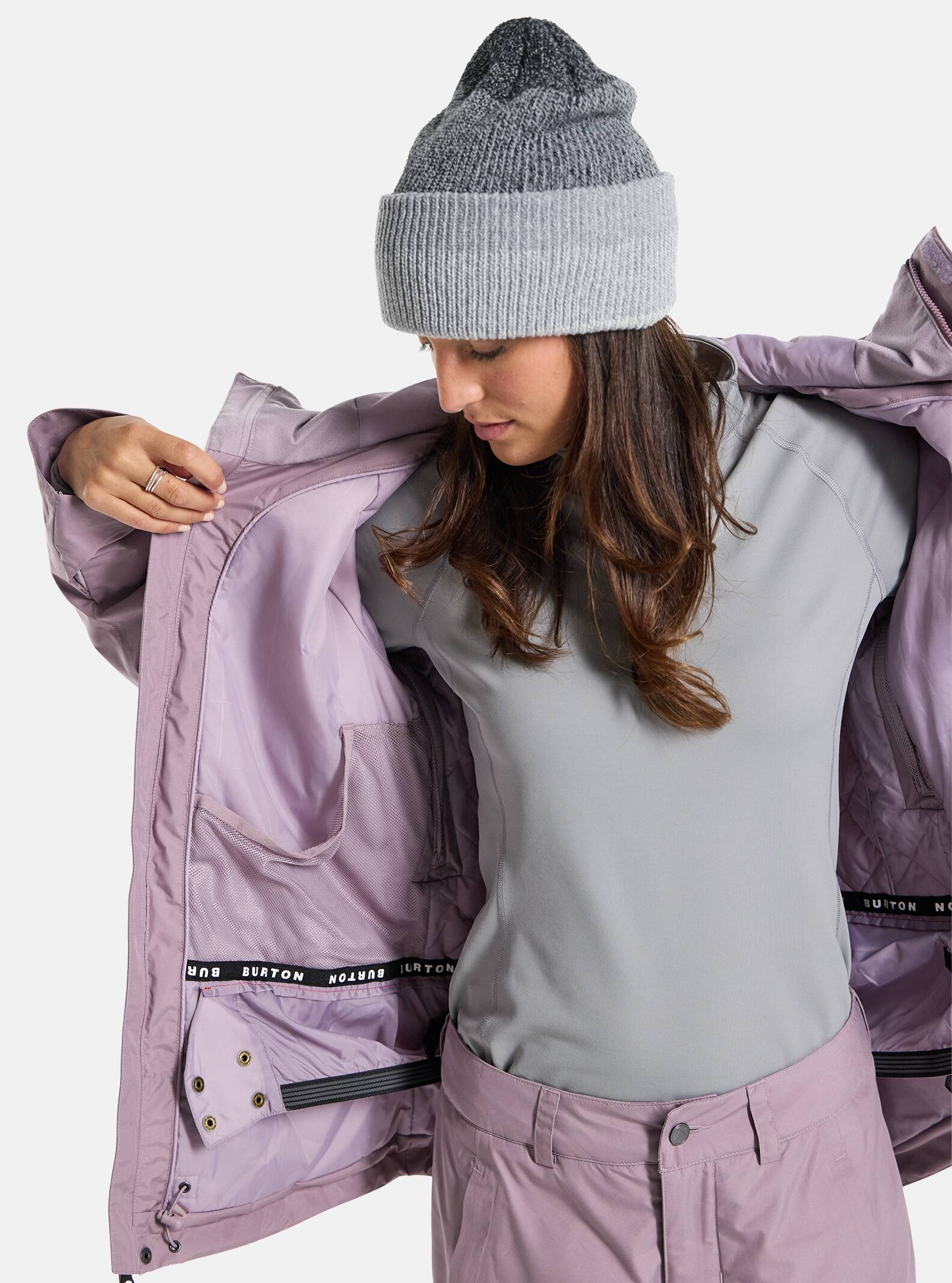 Burton Women's Burton Powline GORE-TEX 2L Insulated Jacket Elderberry