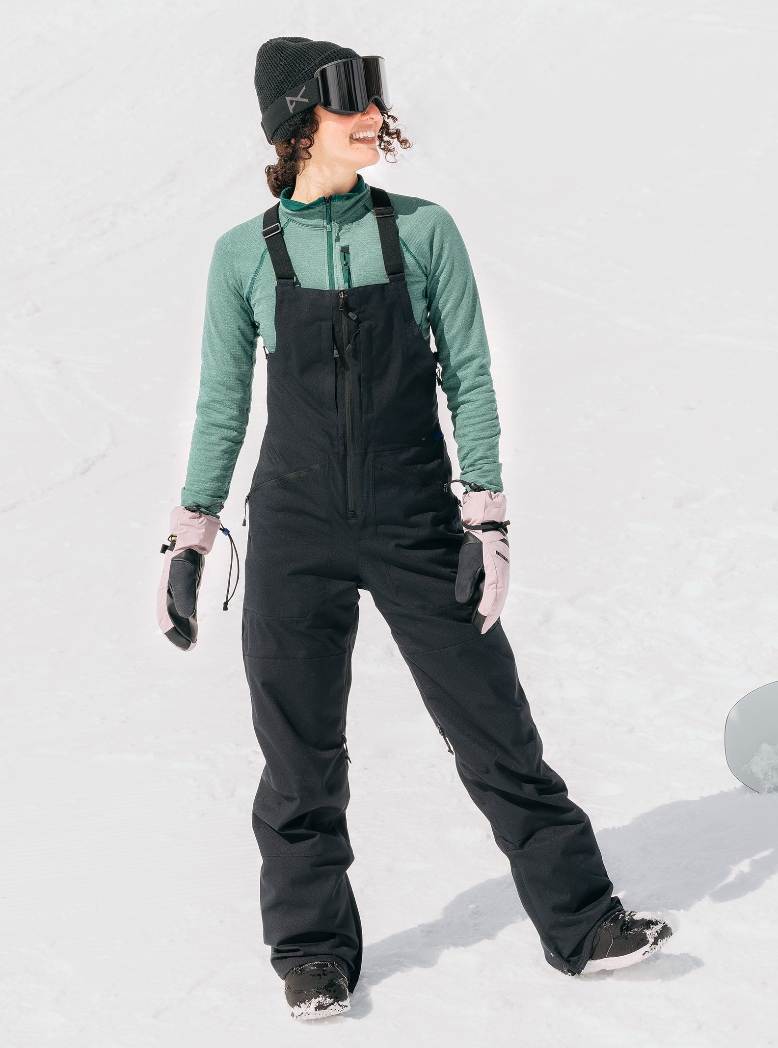Burton Women's Burton Reserve Stretch 2L Bib Pants True Black