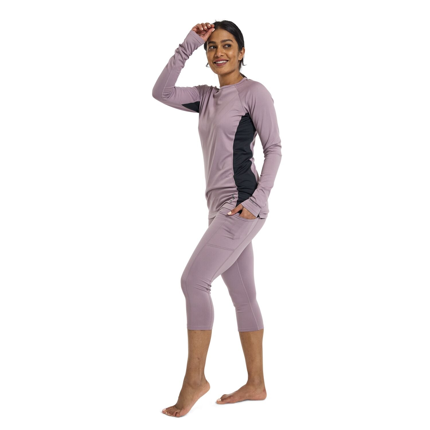 Burton Women's Midweight X Base Layer 3Qtr Boot Pants