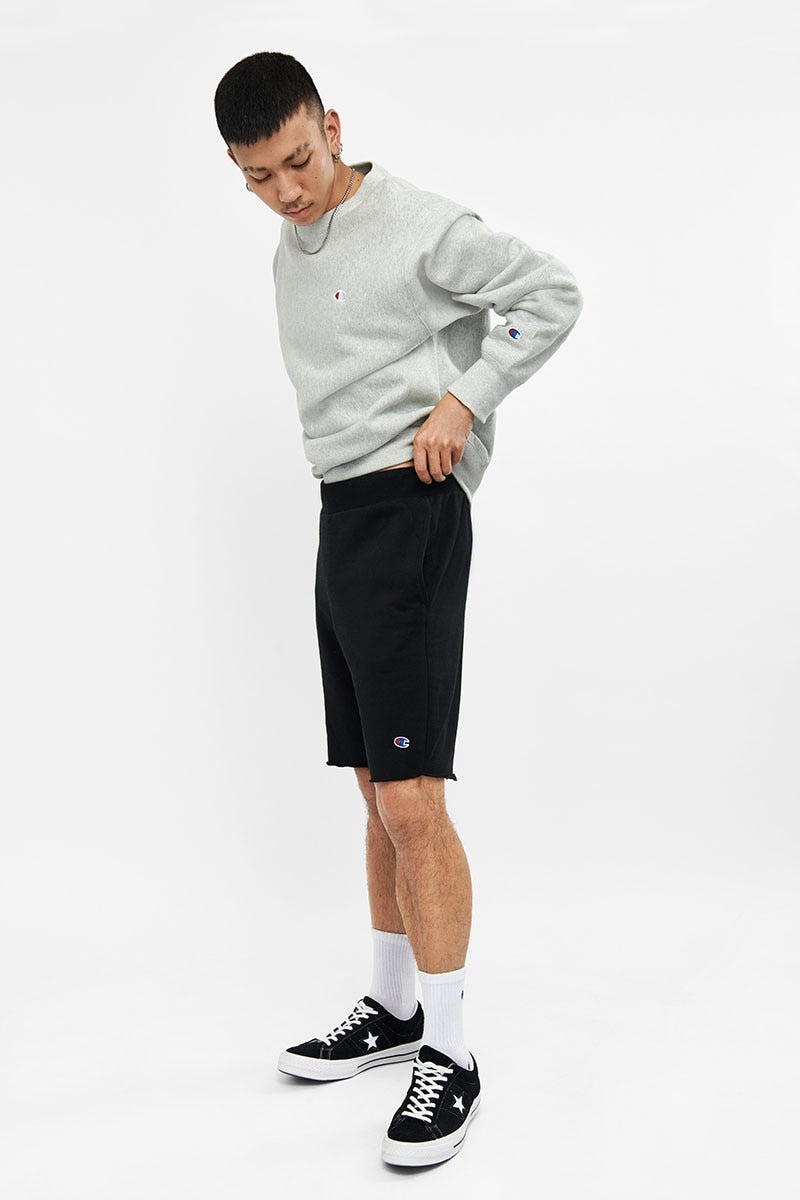 Champion Reverse Weave Cut Off Short Black