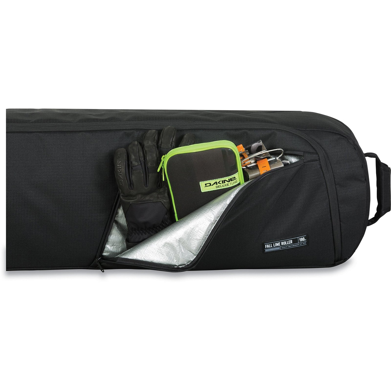 Dakine Fall Line Ski Roller Bag 2022 Black