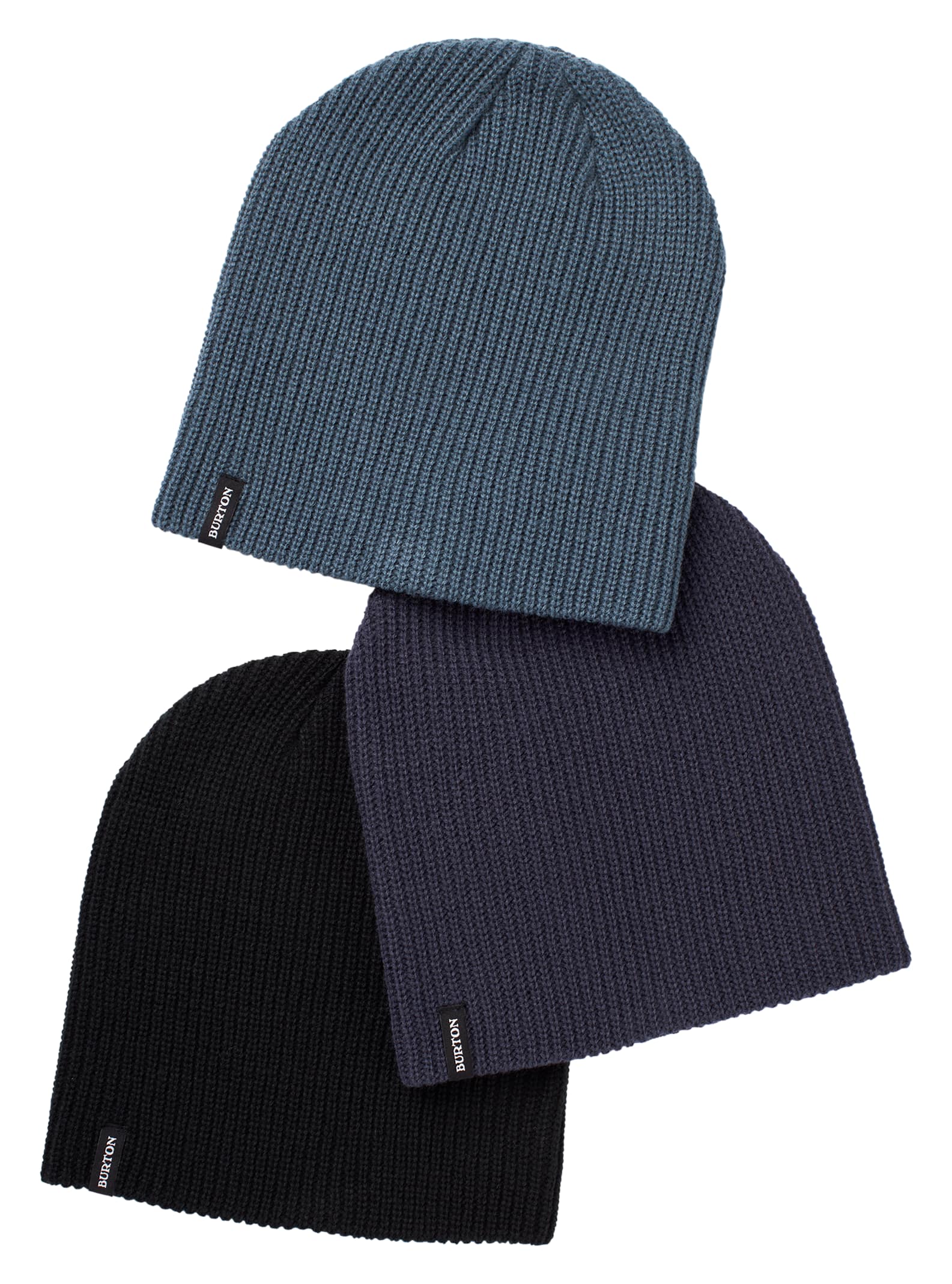 Burton DND Beanie 3-Pack 2022 True black / phantom / dark slate
