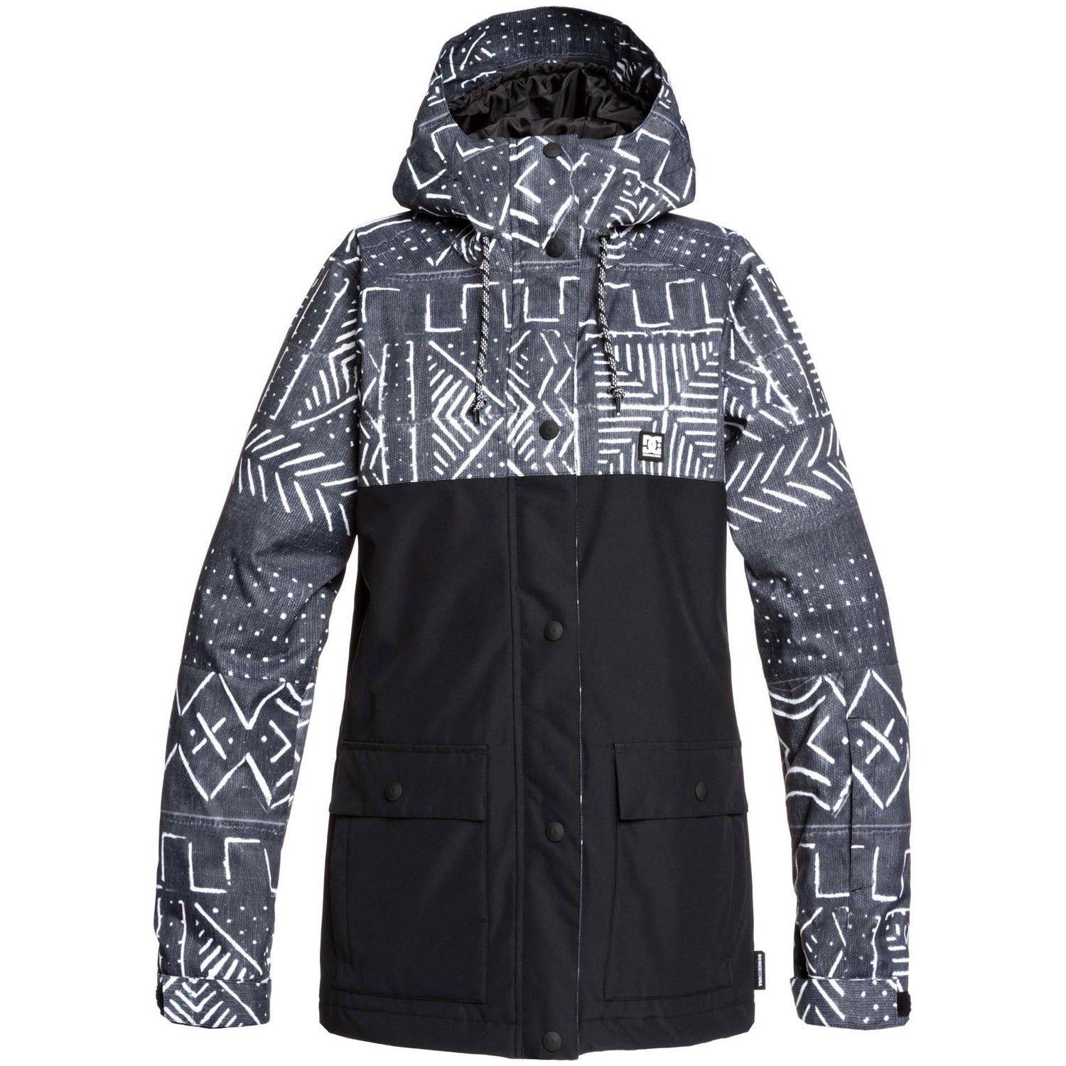 DC Cruiser Women's Snowboard Jacket 2020 Mud Cloth Print