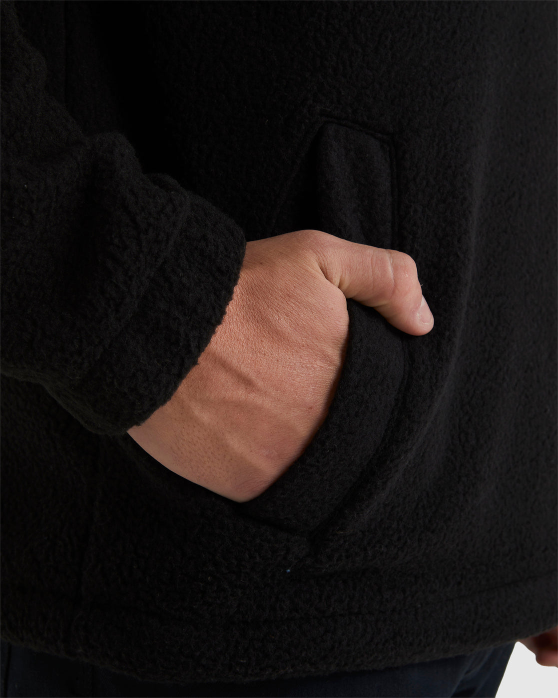 Billabong A/Div Boundary Half-Zip Mock Neck Pullover STEALTH
