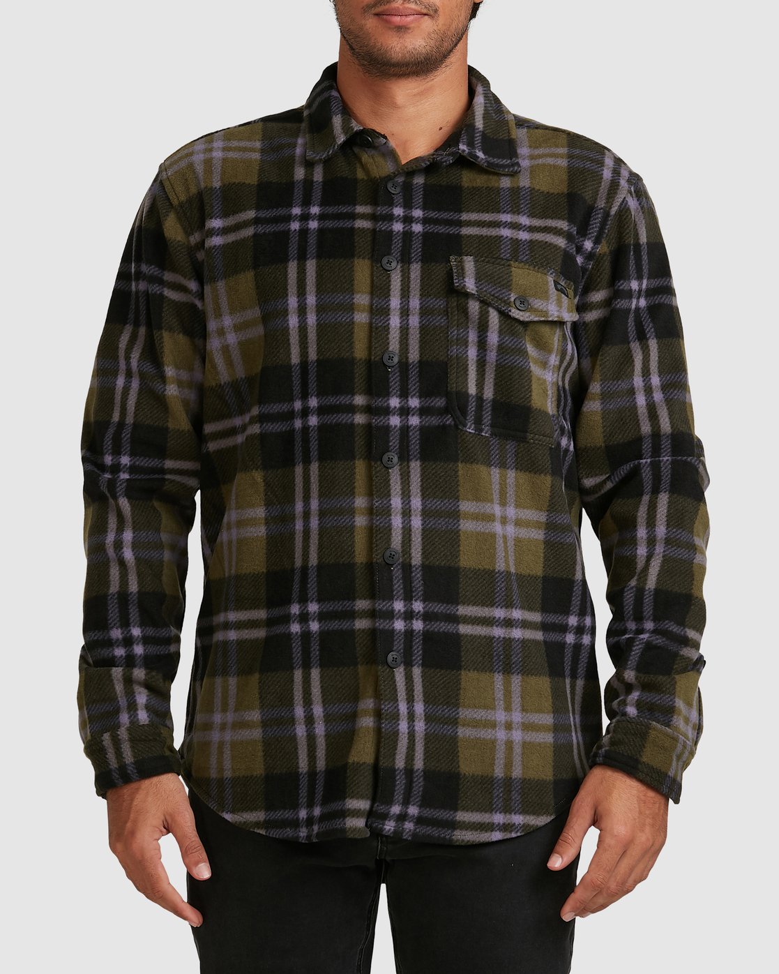 Billabong A/DIV Furnace Flannel Shirt Military