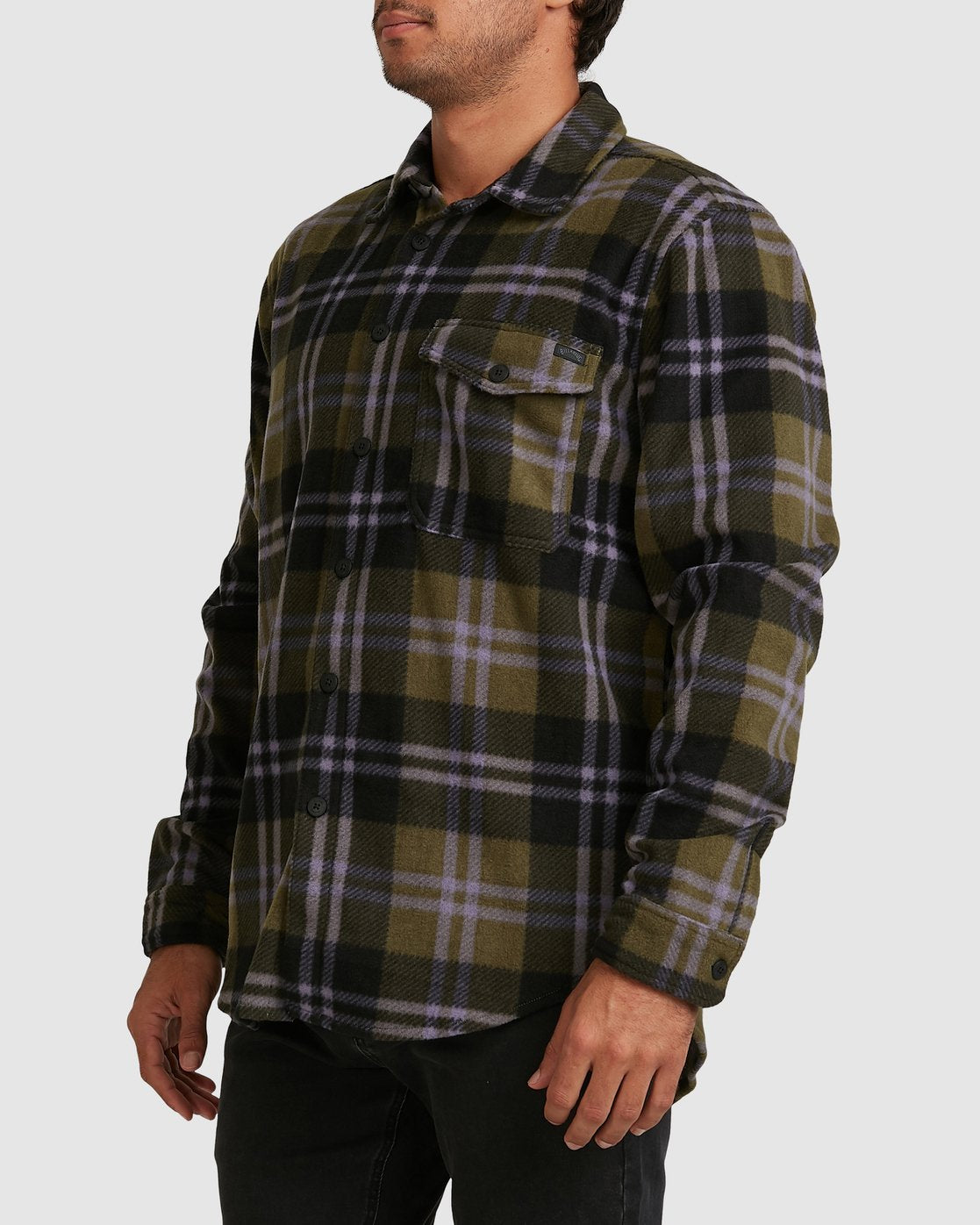 Billabong A/DIV Furnace Flannel Shirt Military