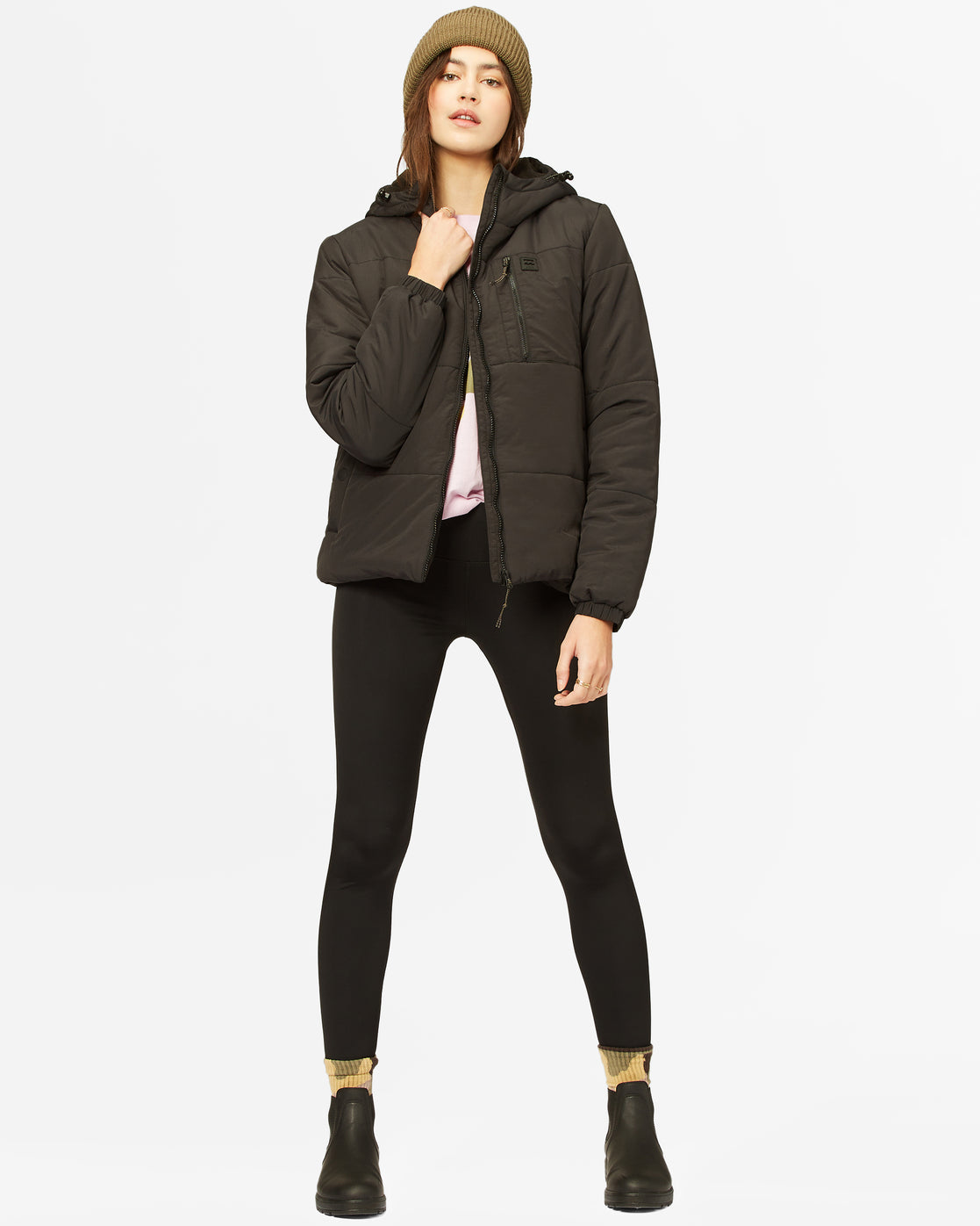 Billabong A/Div Transport Puffer 3 Jacket BLACK