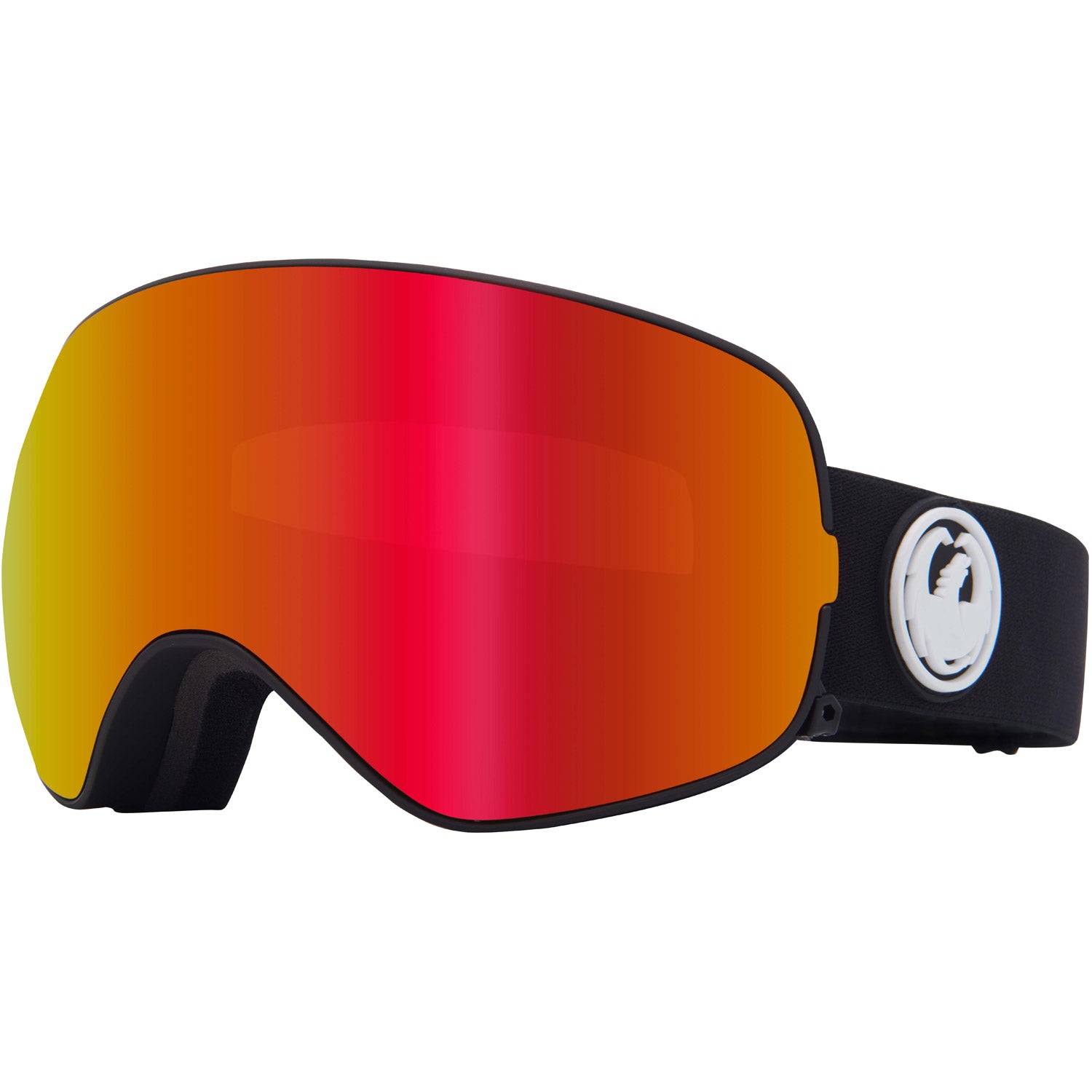 Black - Lumalens Red Ion w/ Lumalens Rose Lens