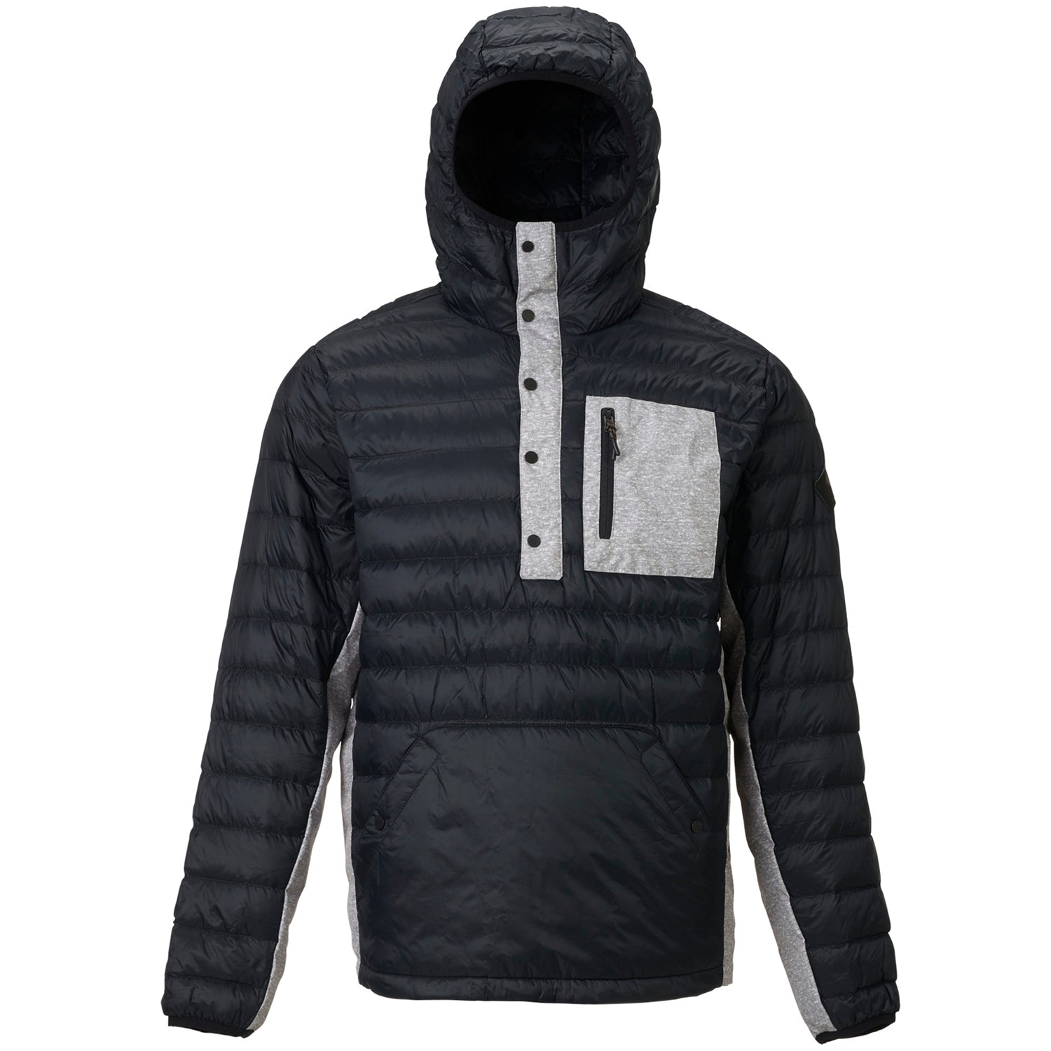 Burton Evergreen Anorak Insulator Down Jacket 2018 True Black High Rise Heather