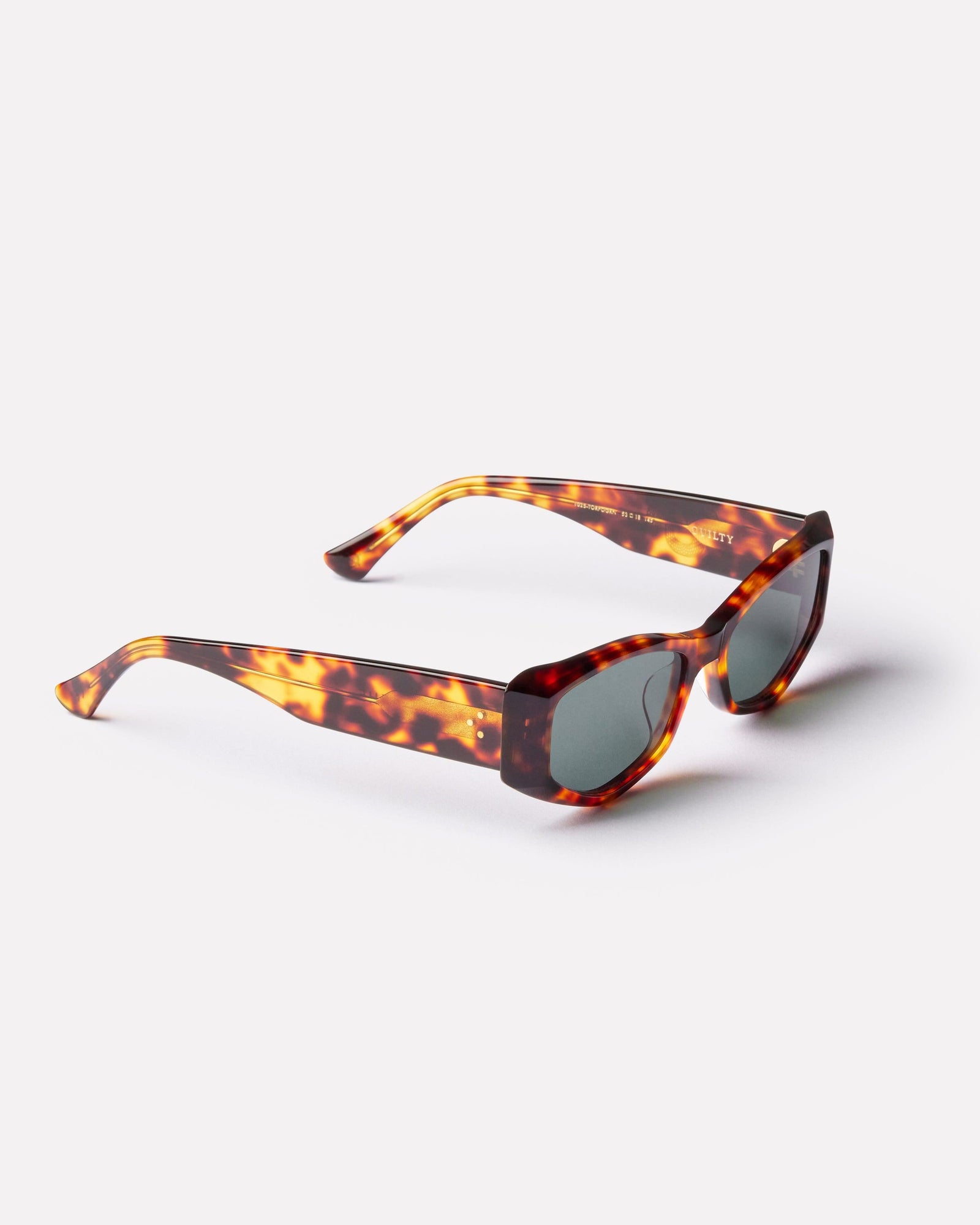 Guilty Sunglasses Tortoise Polished/Green