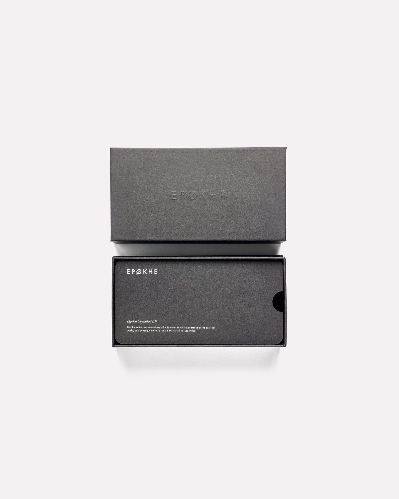 Epokhe Wilson Sunglasses Black Polished / Black